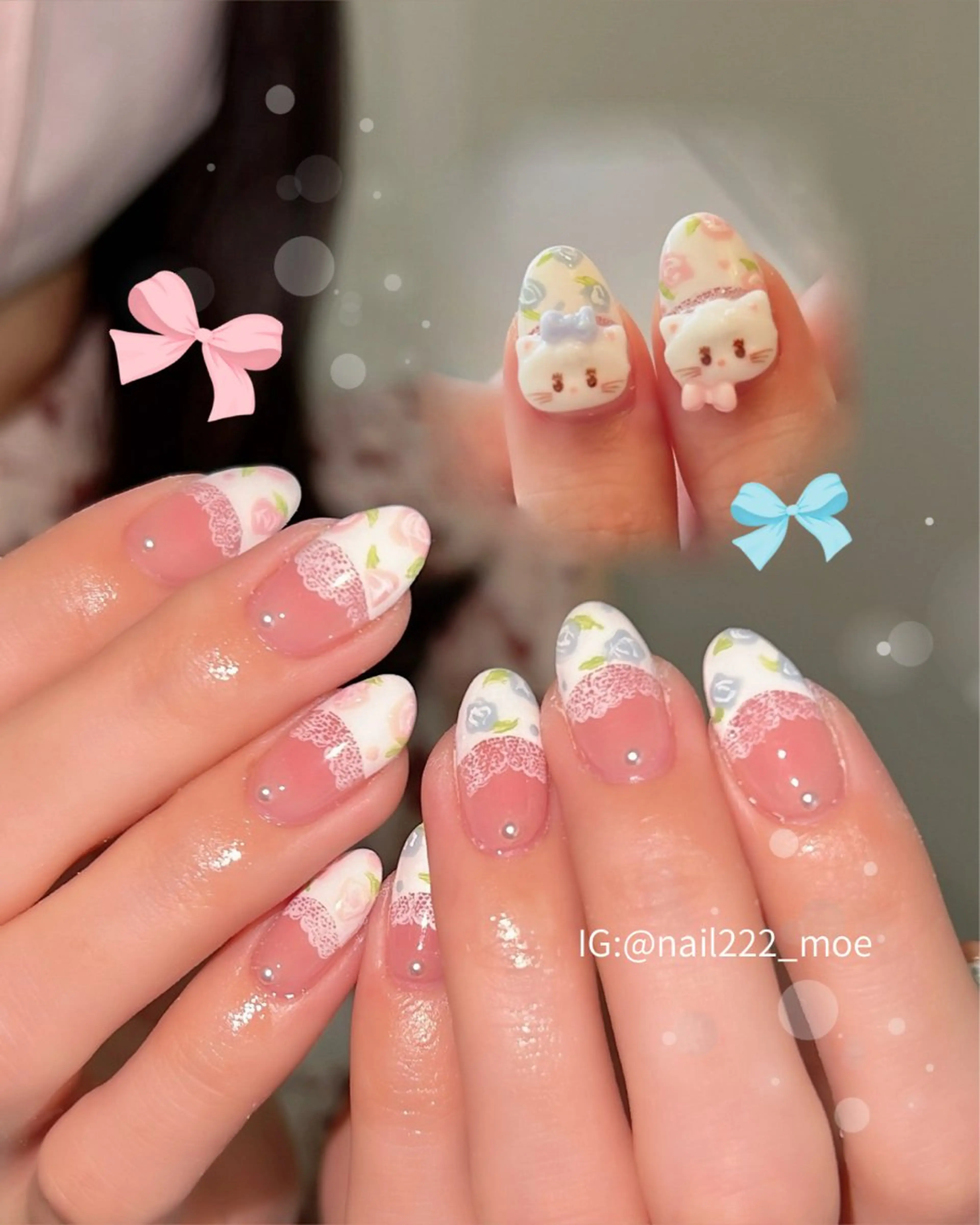 ネイル ハンドネイル ⟡.*222⋰˚☆ MöEのネイルデザイン