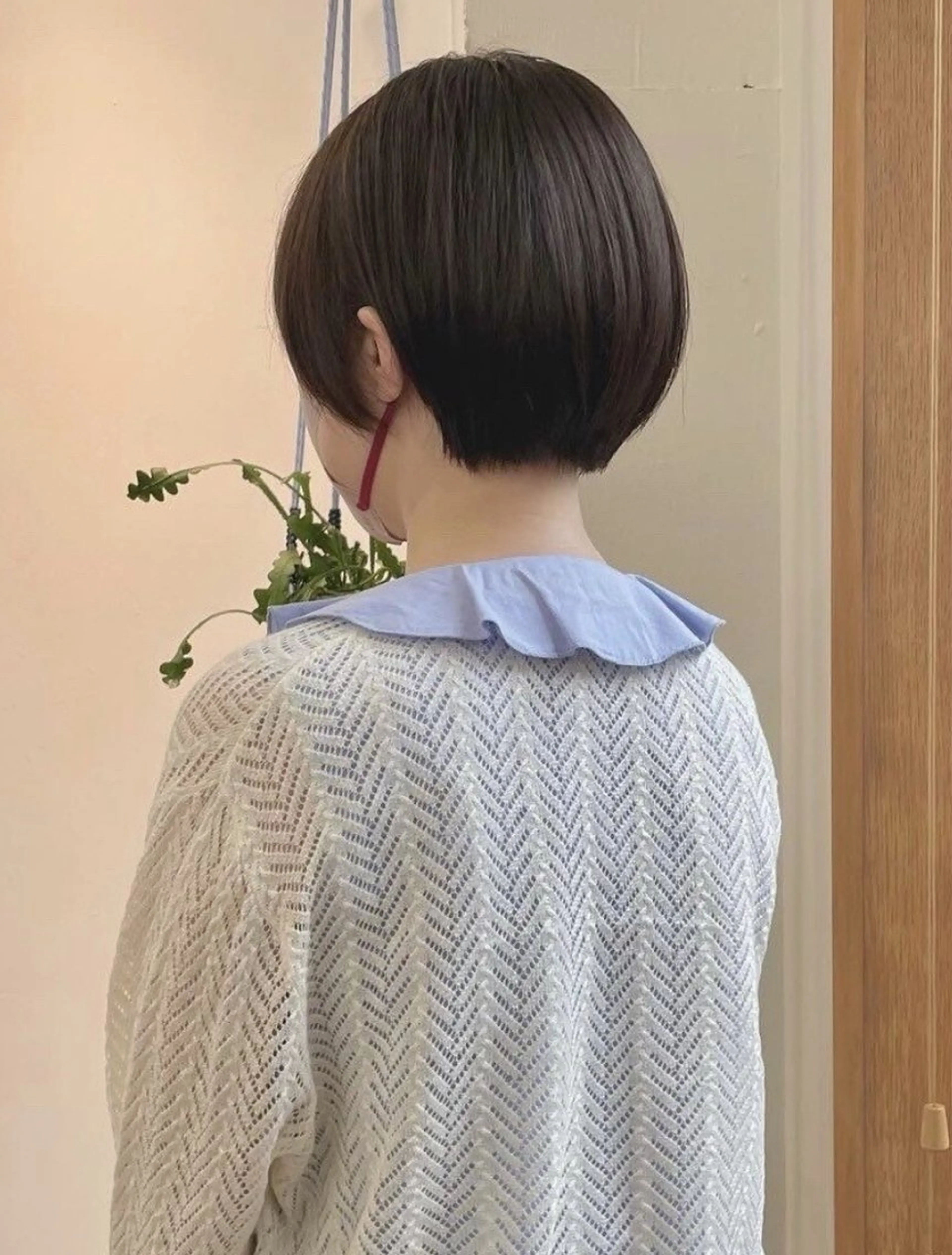 ショート カラー グレージュ オリーブグレージュ オリーブグレー ヘアカラー 立川艶髪カラーと映画 美容師YUJIのヘアスタイル