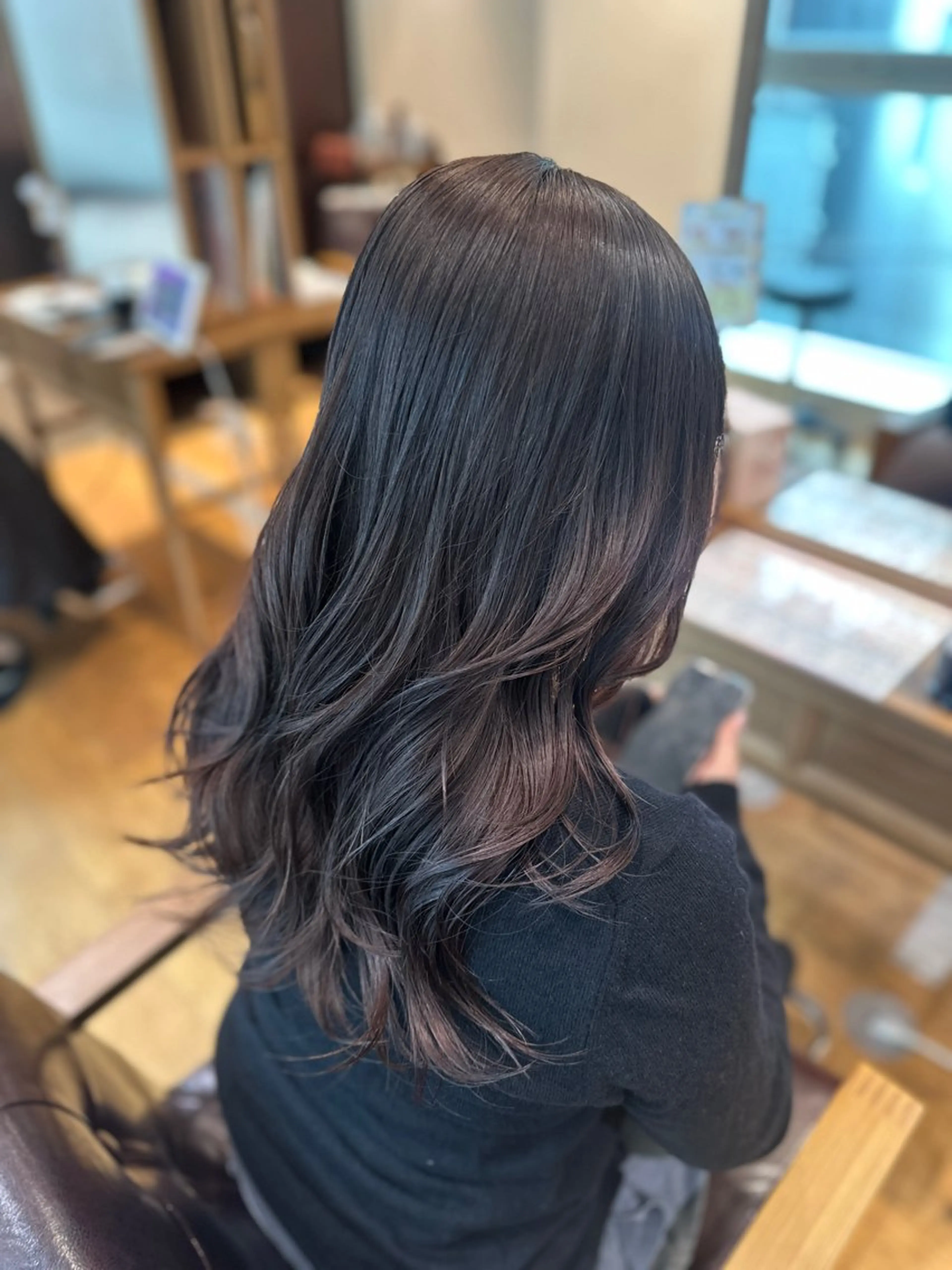 セミロング 後藤 梨乃のヘアスタイル