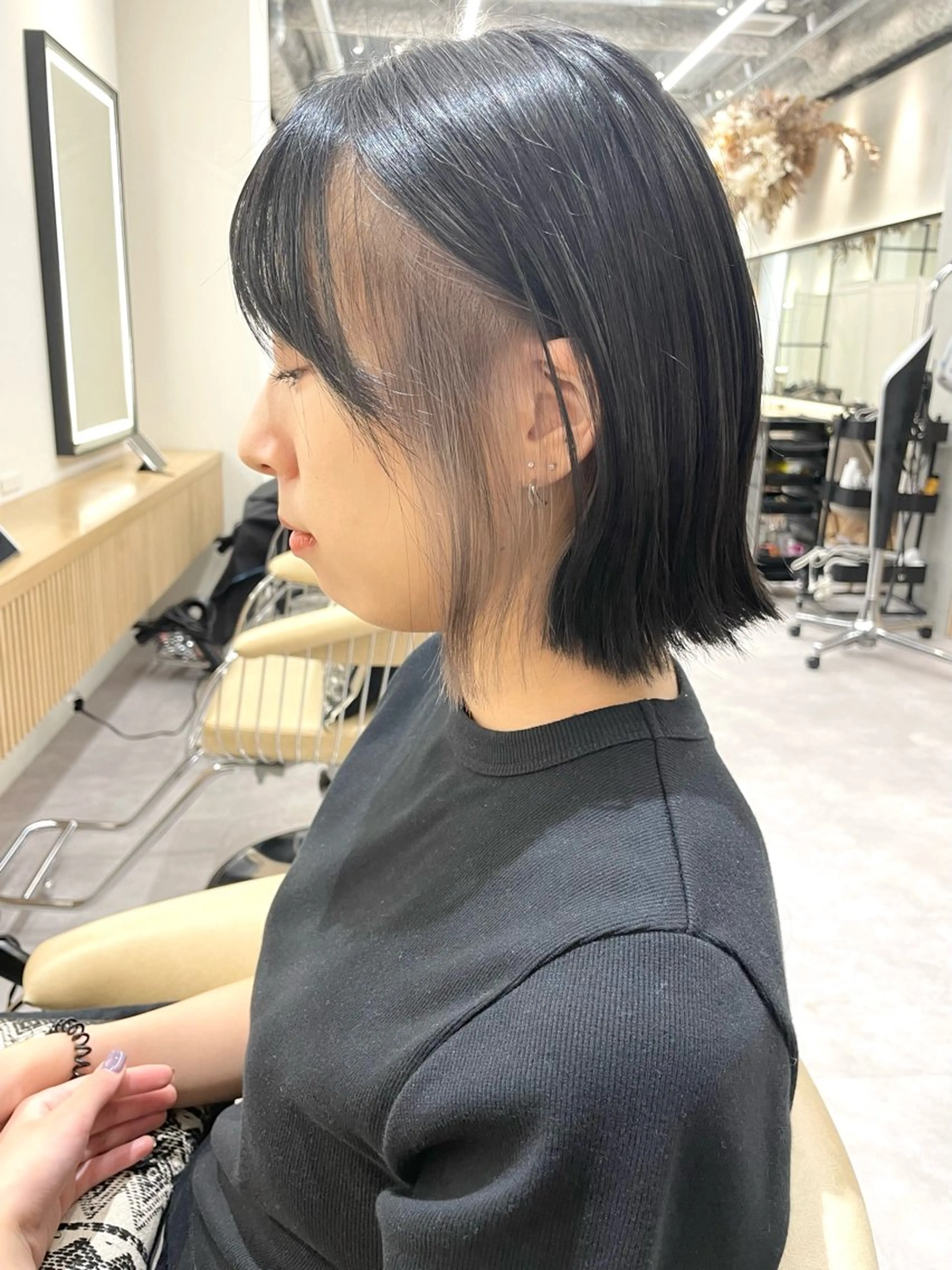 ミディアム くどうももか 浦和　ショート　ボブのヘアスタイル