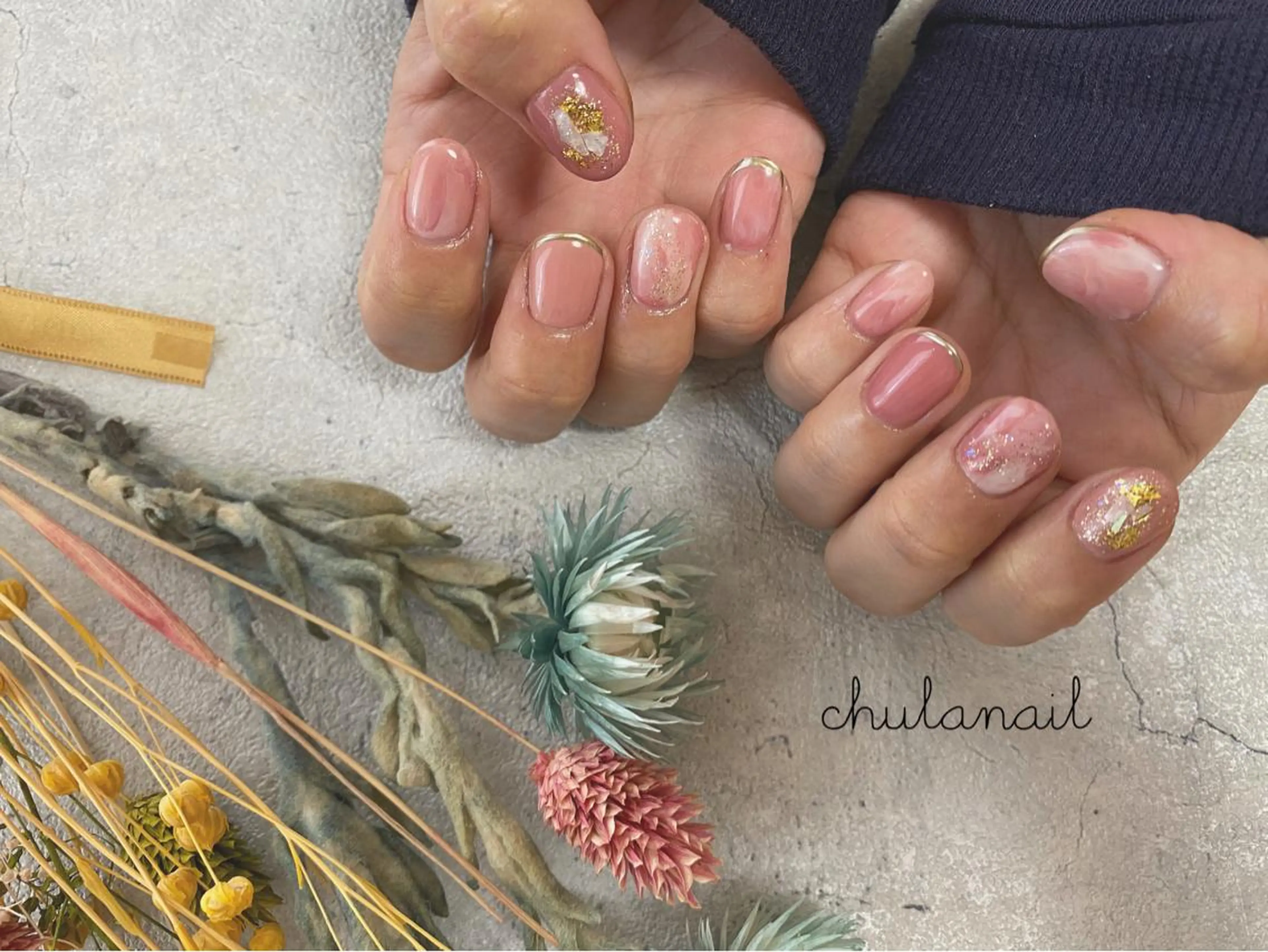 カラー ネイル ハンドネイル ハンドケア ëmma nail_ by chulaのネイルデザイン