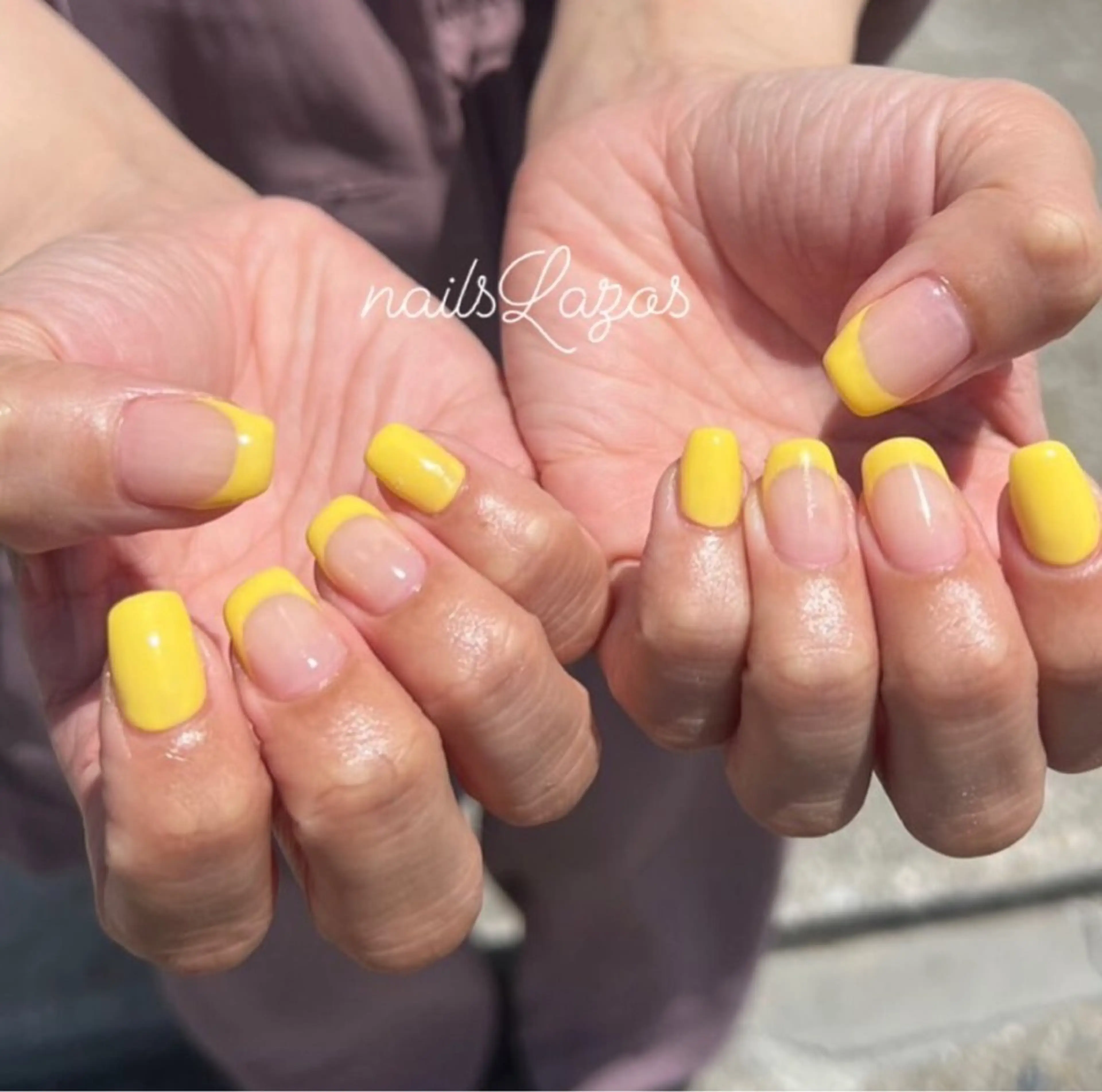 ネイル フレンチネイル nails Lazosのネイルデザイン