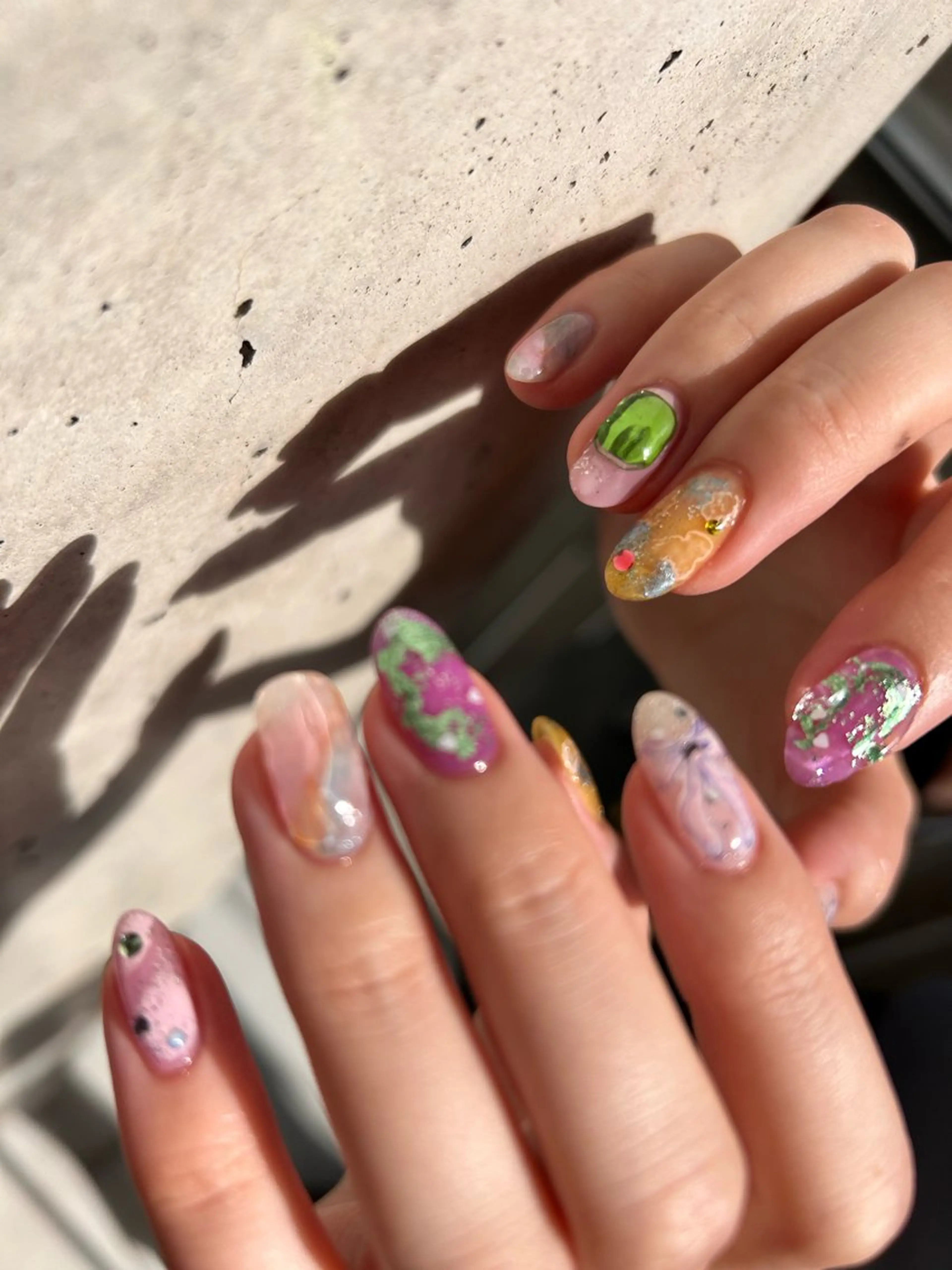 ネイル フットネイル nail salon Manonのネイルデザイン