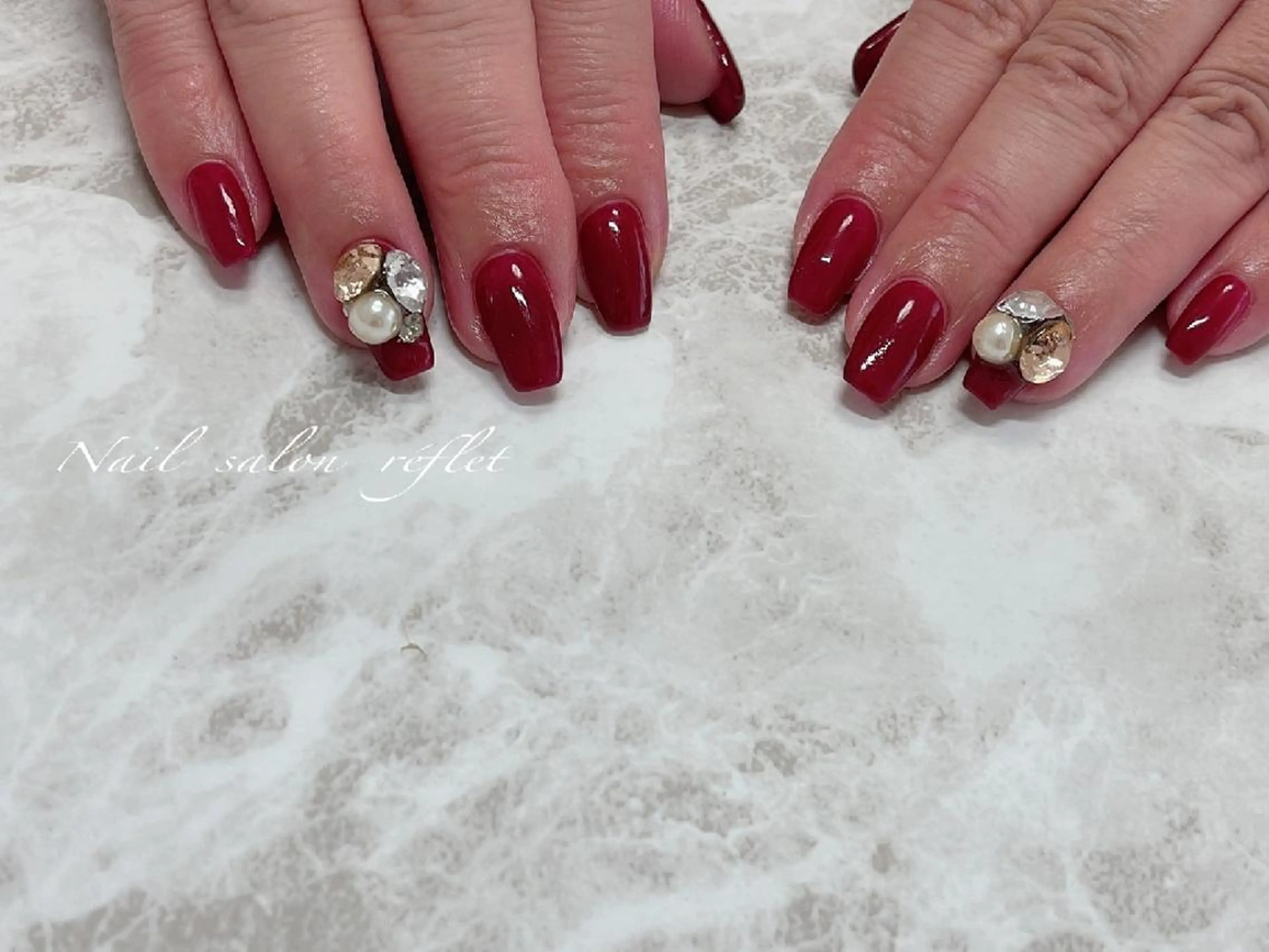 ネイル ハンドネイル Nailsalon Lebelのネイルデザイン