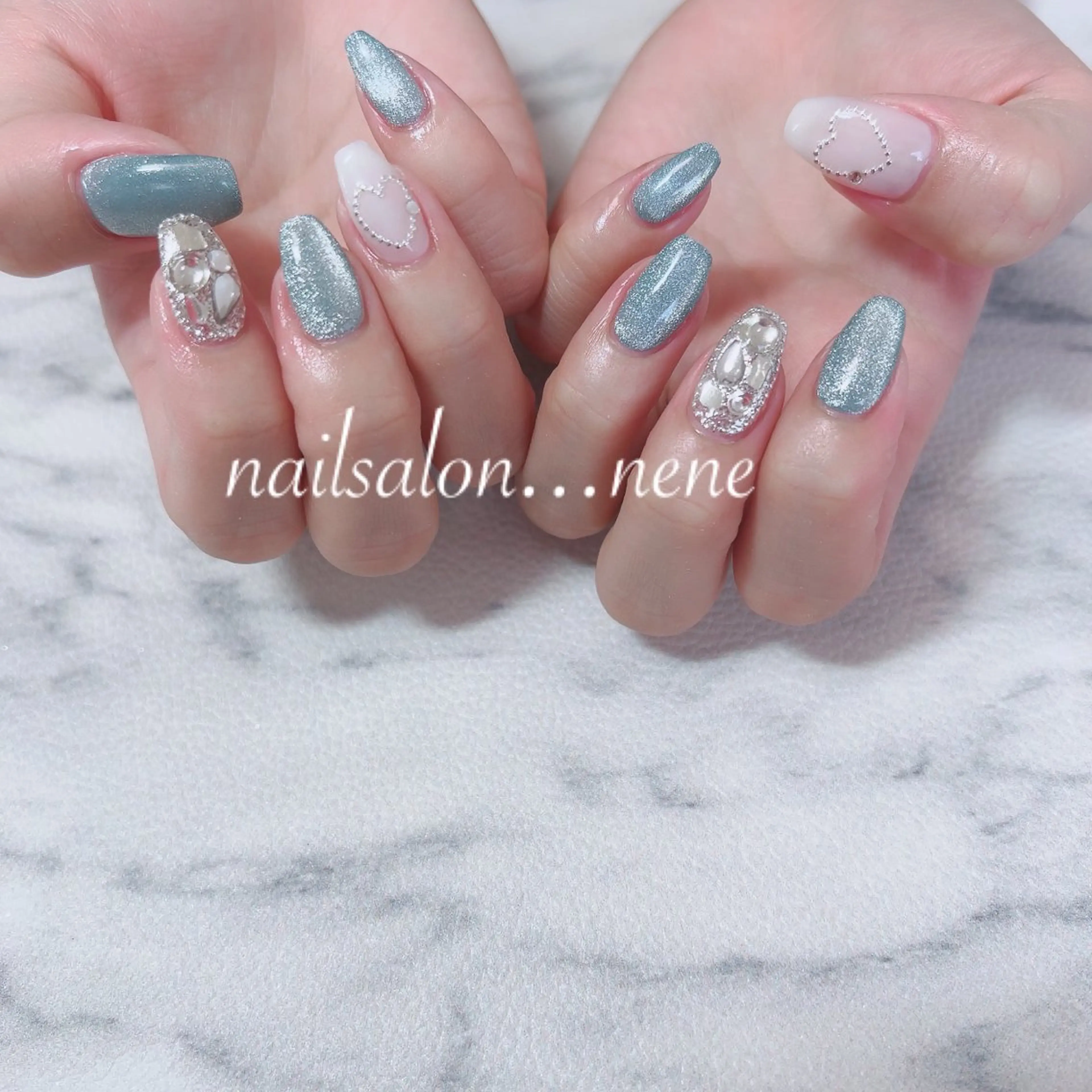 ネイル マグネットネイル nailsalon ...neneのネイルデザイン