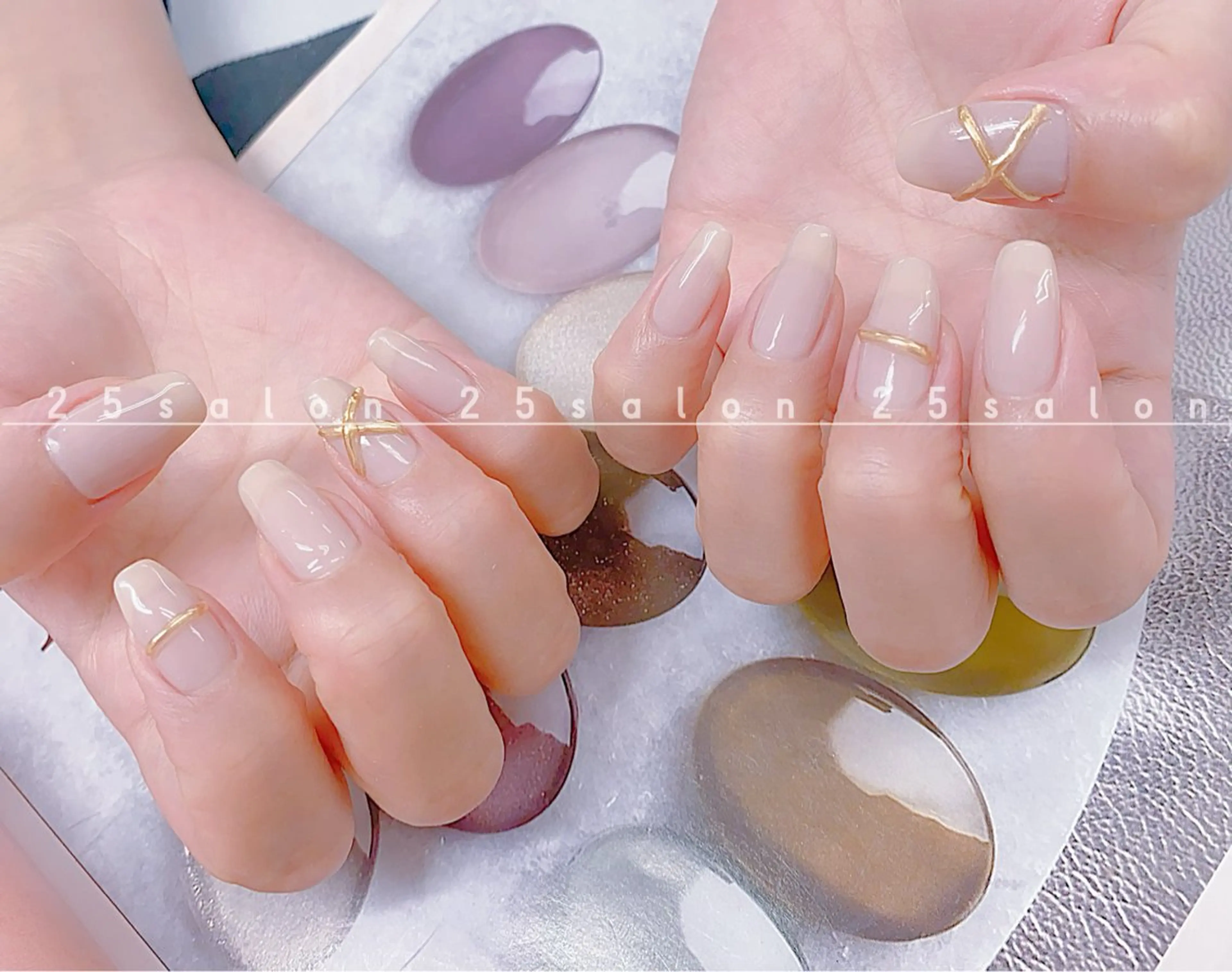 ネイル ワンカラーネイル 2 5のマツエク・マツパデザイン