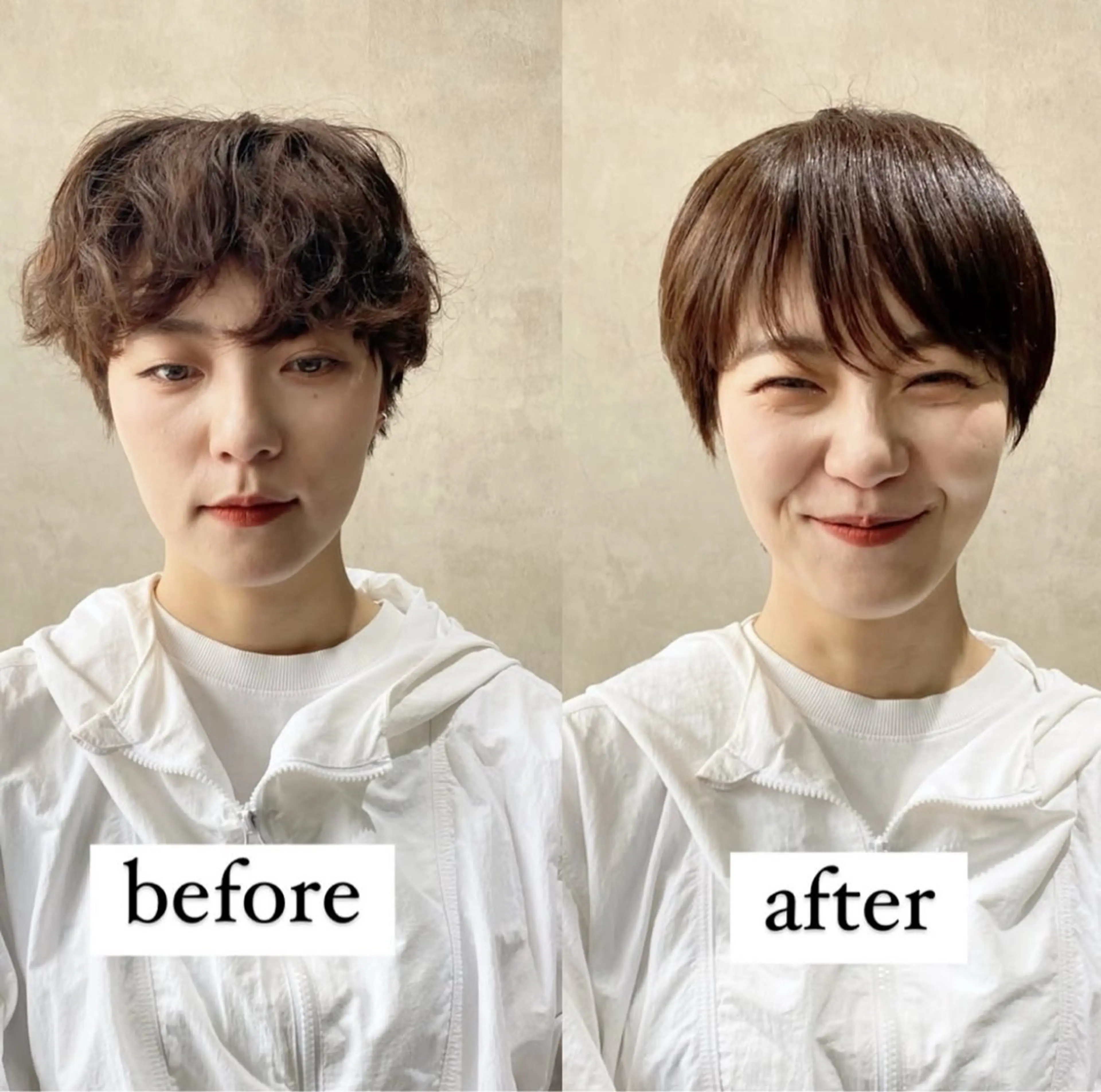 ショート enx academyのヘアスタイル