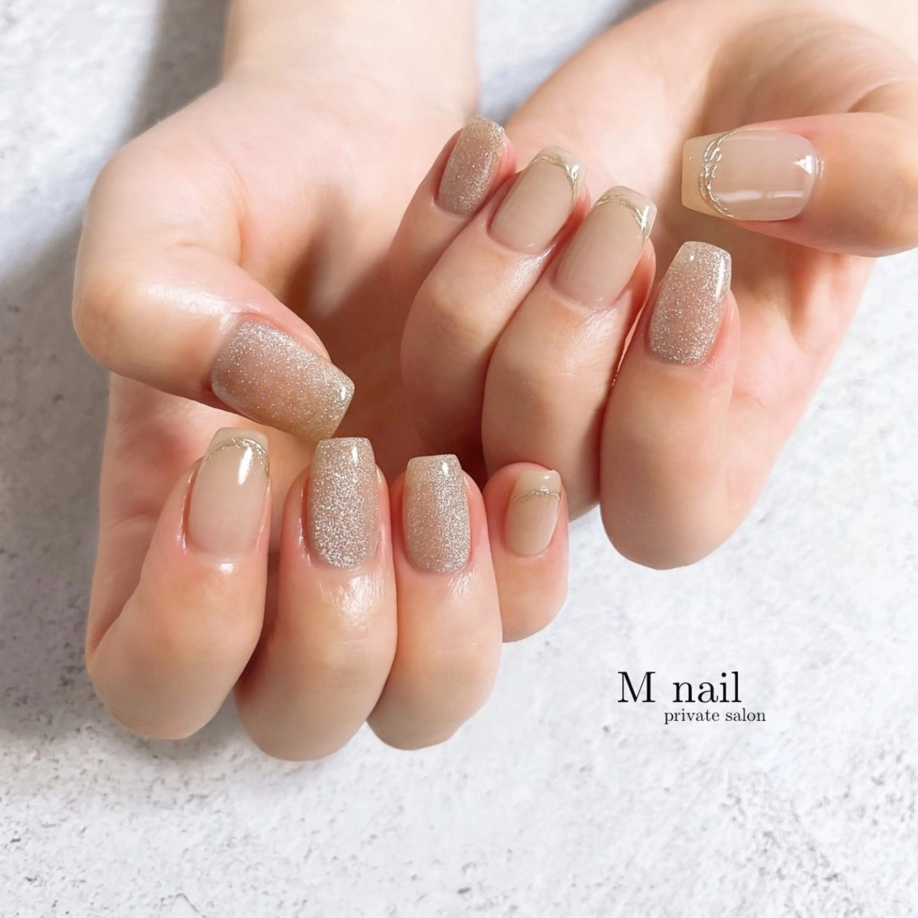 ネイル ハンドネイル M nailのネイルデザイン