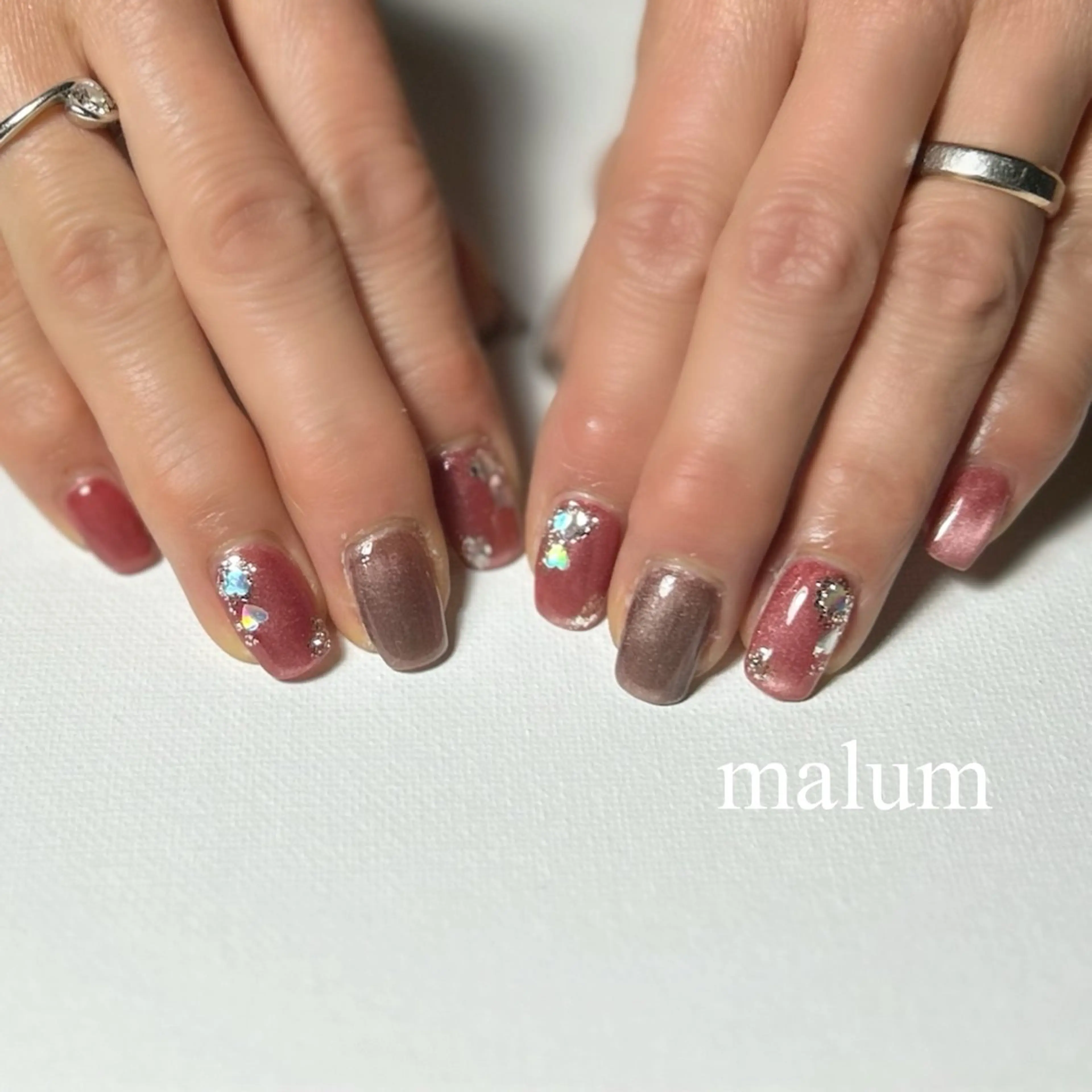 ネイル ハンドネイル malum nailのネイルデザイン