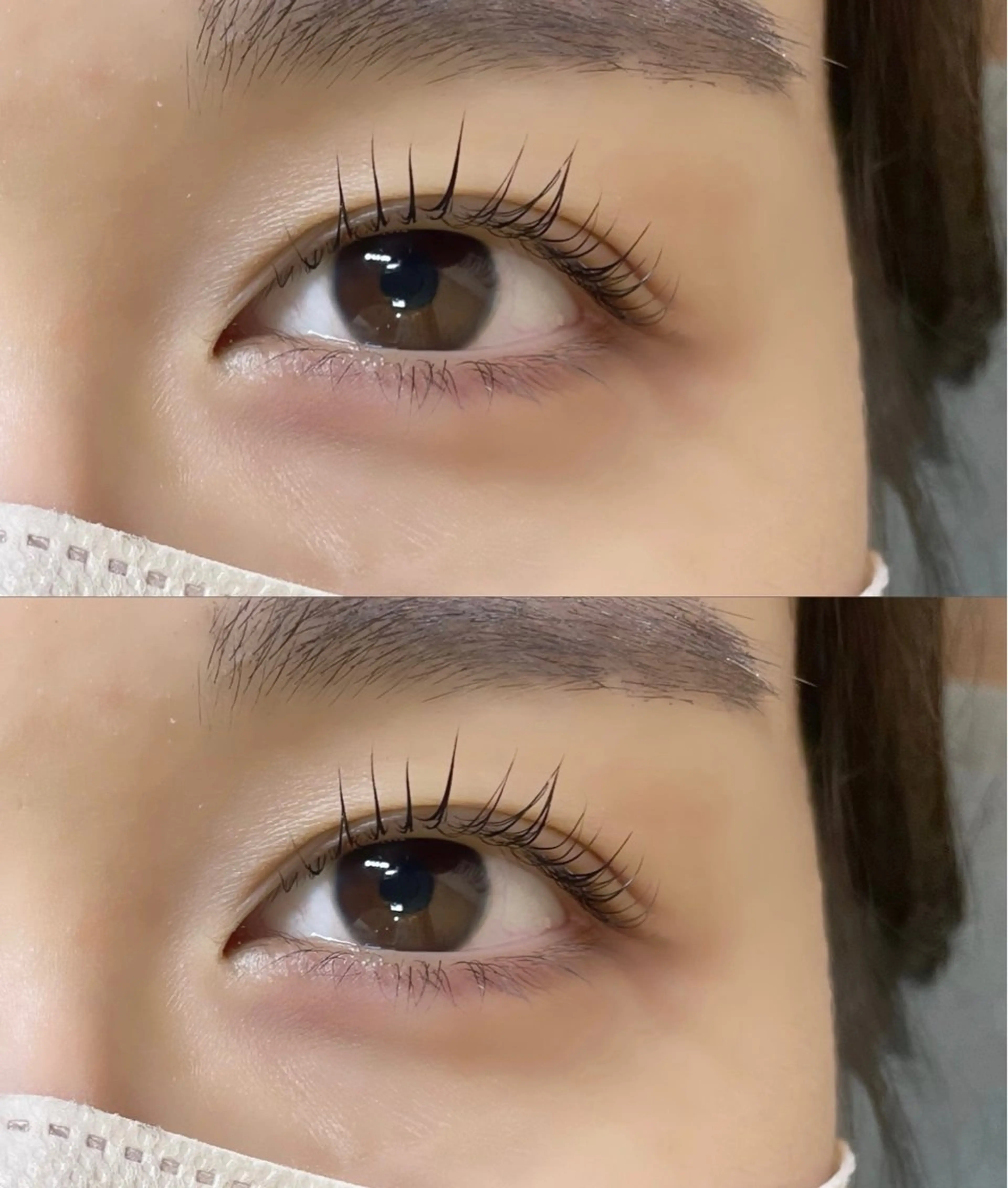 マツエク・マツパ 坂田 美空のヘアスタイル