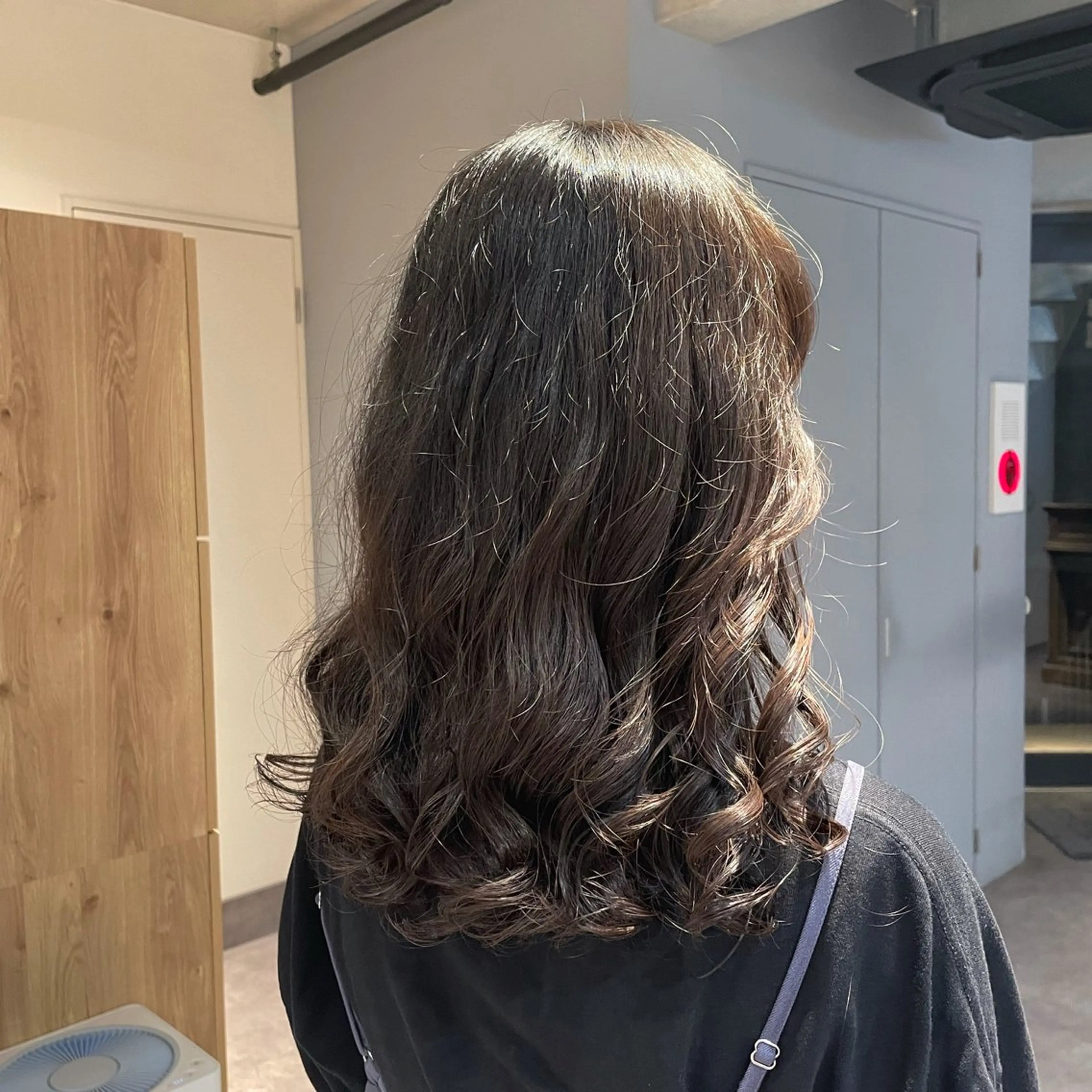 パーマ 葉月/ボブ/ 透明感カラー／中目黒のヘアスタイル