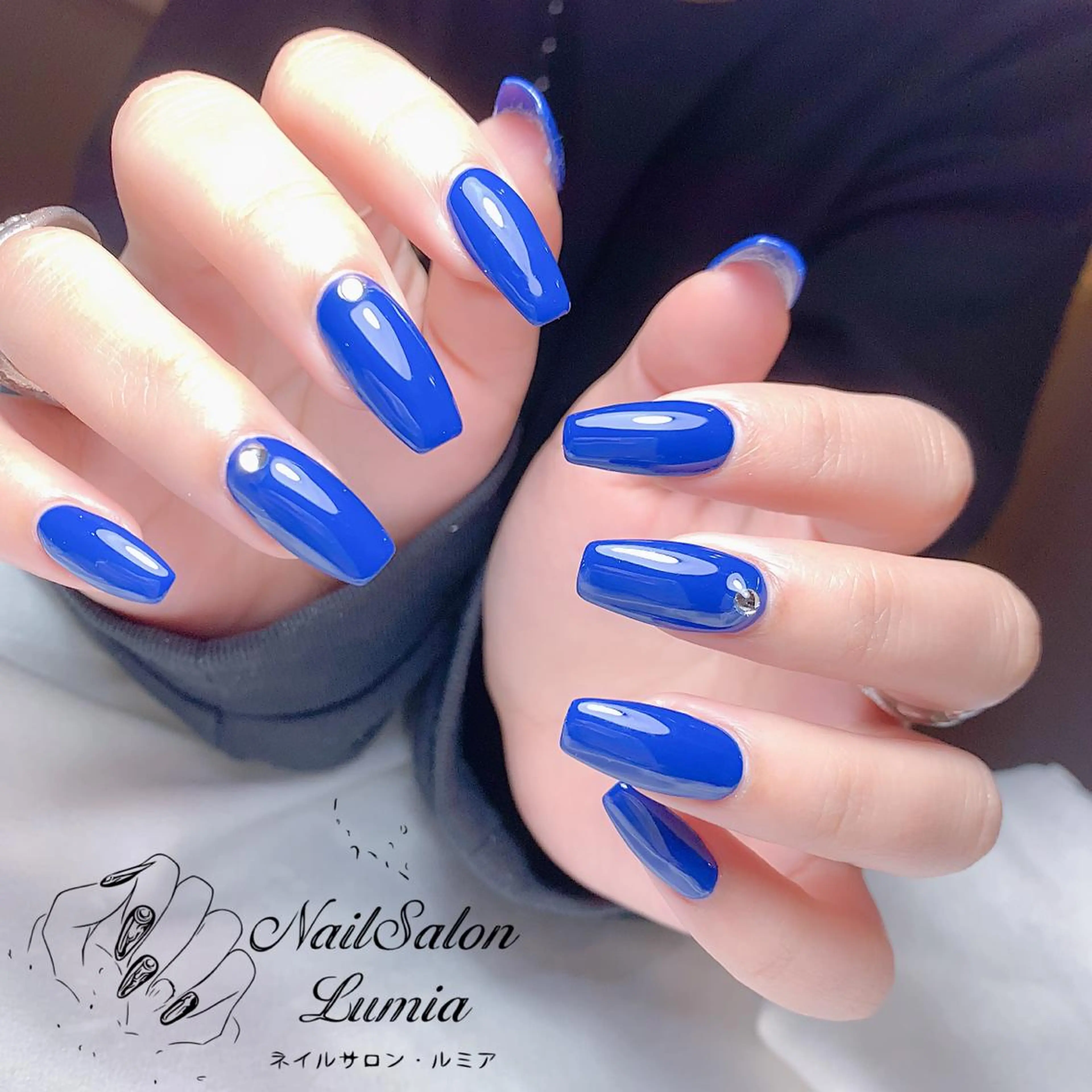 ネイル ハンドネイル ネイルサロン ルミア Lumia 店長のネイルデザイン