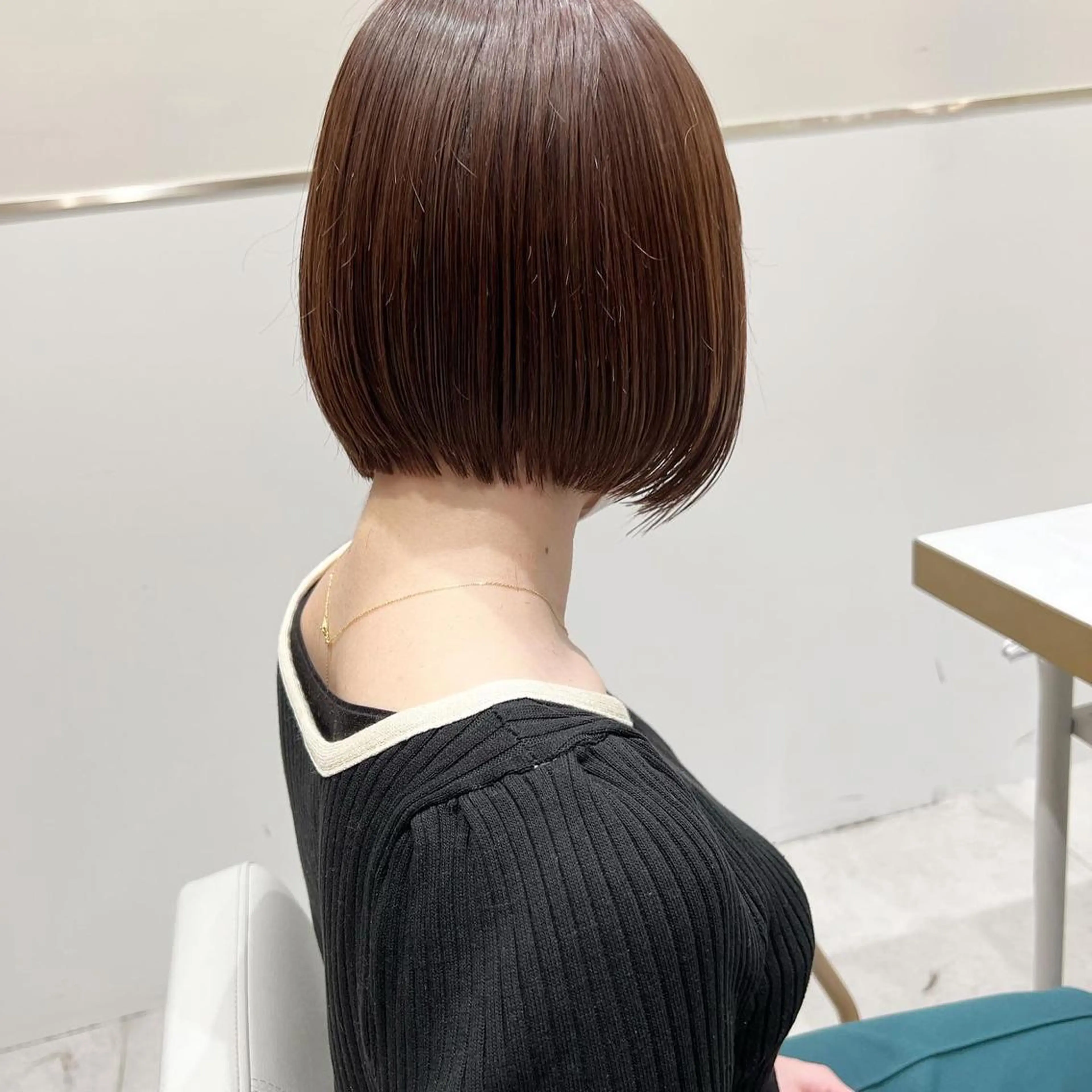 ショート カラー ベージュカラー 透明感カラー グレージュ ボブ カット ヘアカラー トリートメント レイヤー専門家 ダブルカラー修のヘアスタイル