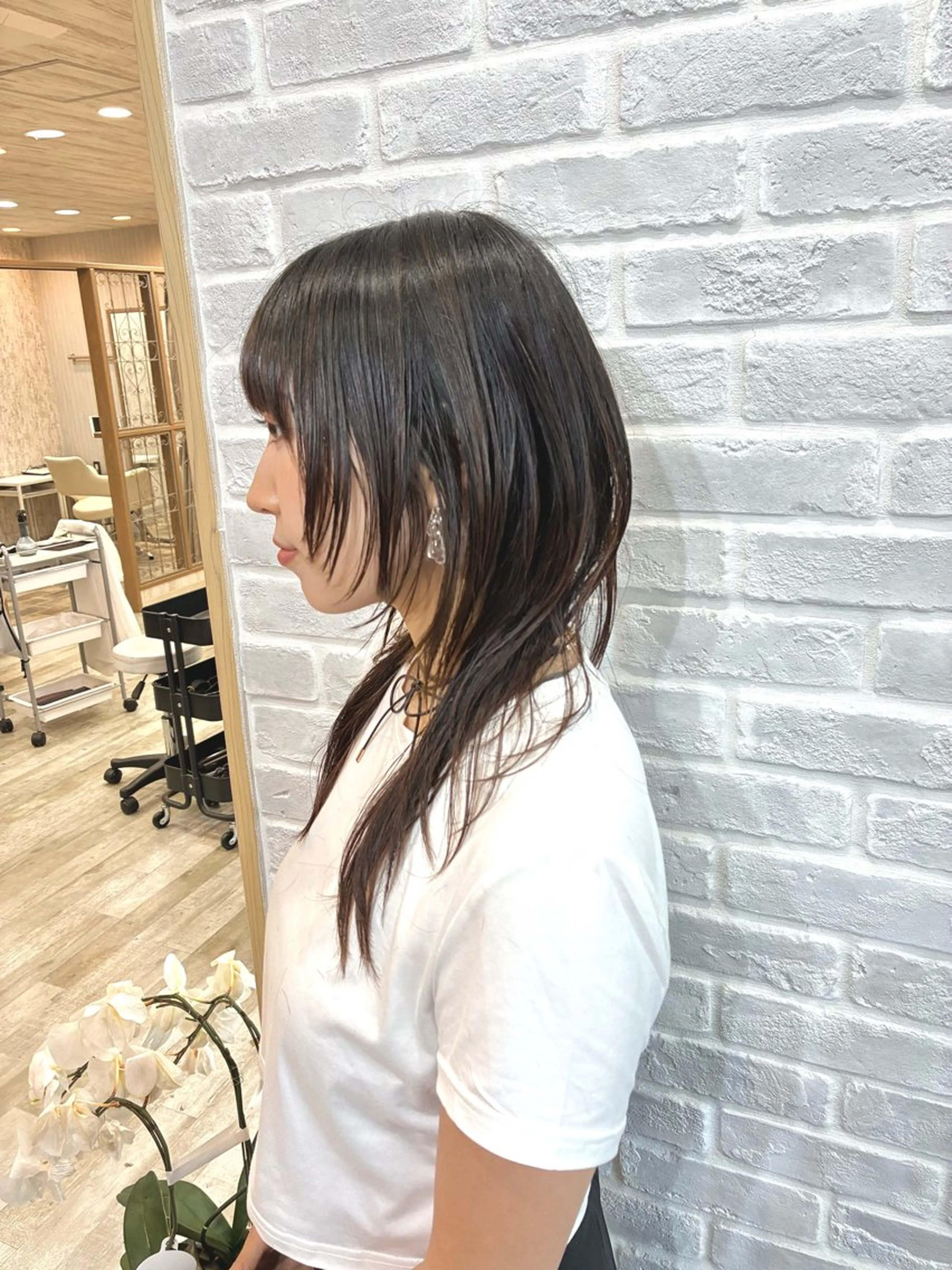 ロング ロング ウルフカット カット 齋藤 真之介のヘアスタイル