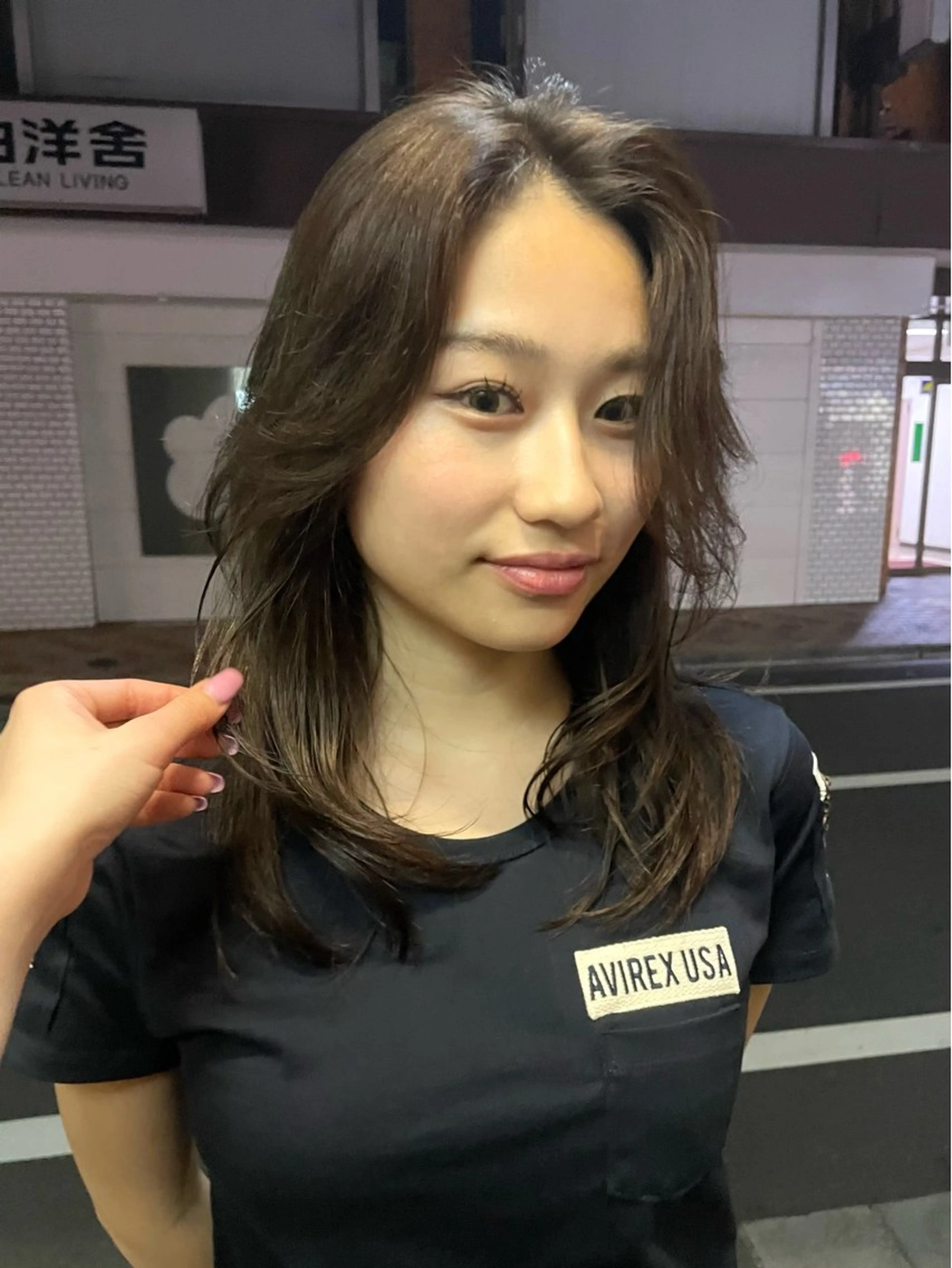 ミディアム カラー ヘアカラー mio ／ハイトーンのヘアスタイル