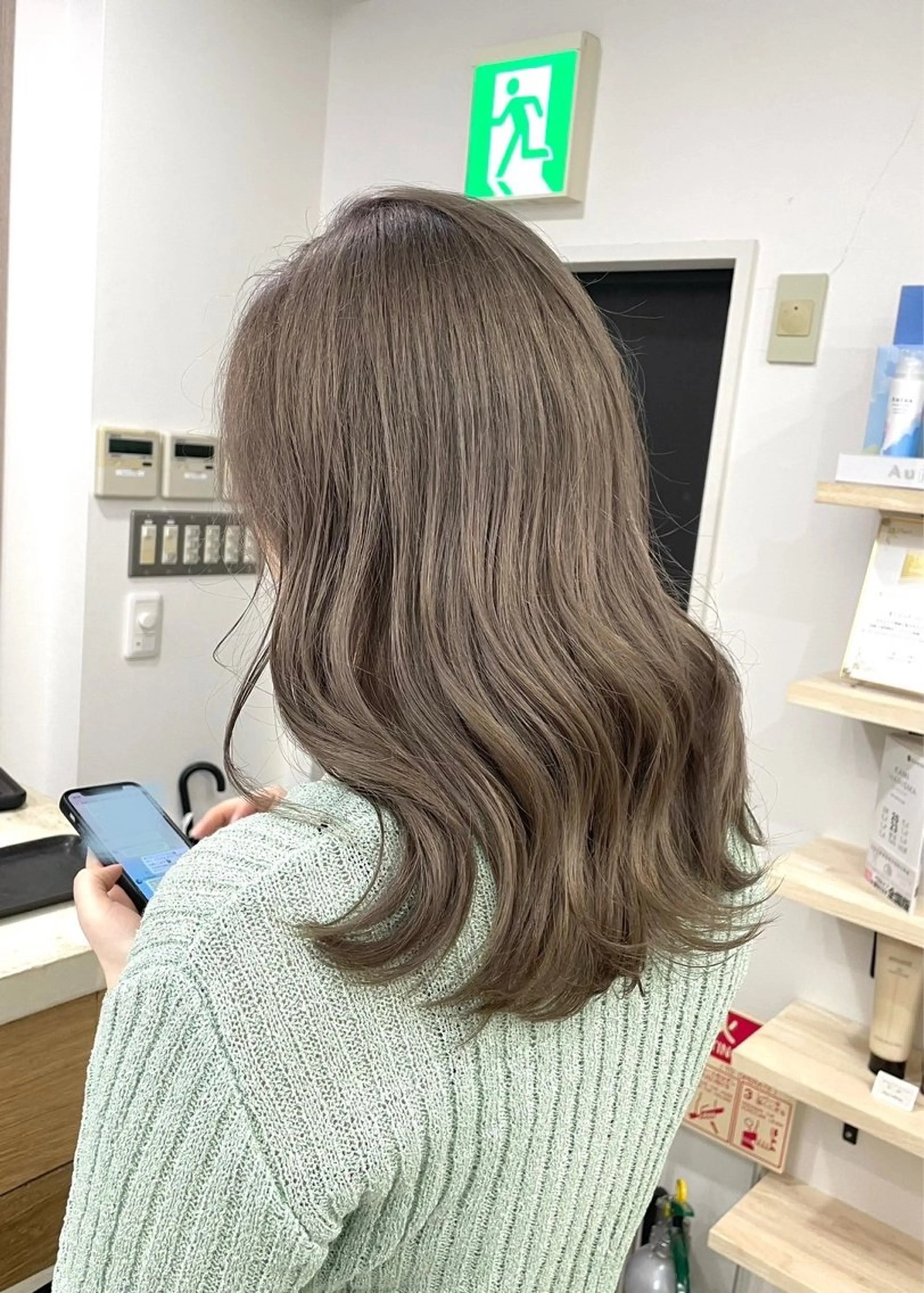 セミロング 森 楓太のヘアスタイル