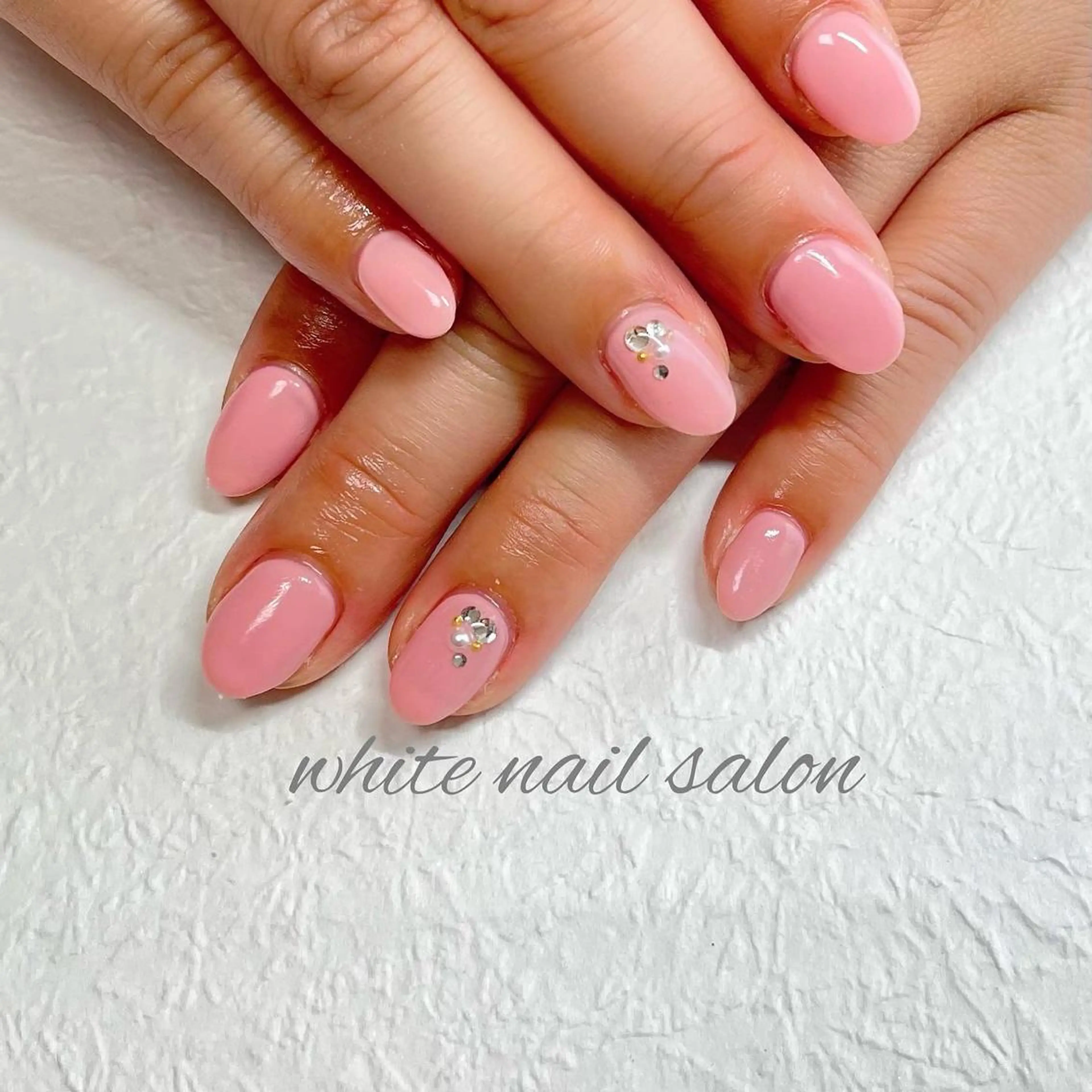ネイル アートネイル フットネイル ジェルネイル ハードジェル ラメ(グリッター) white nail salonのネイルデザイン