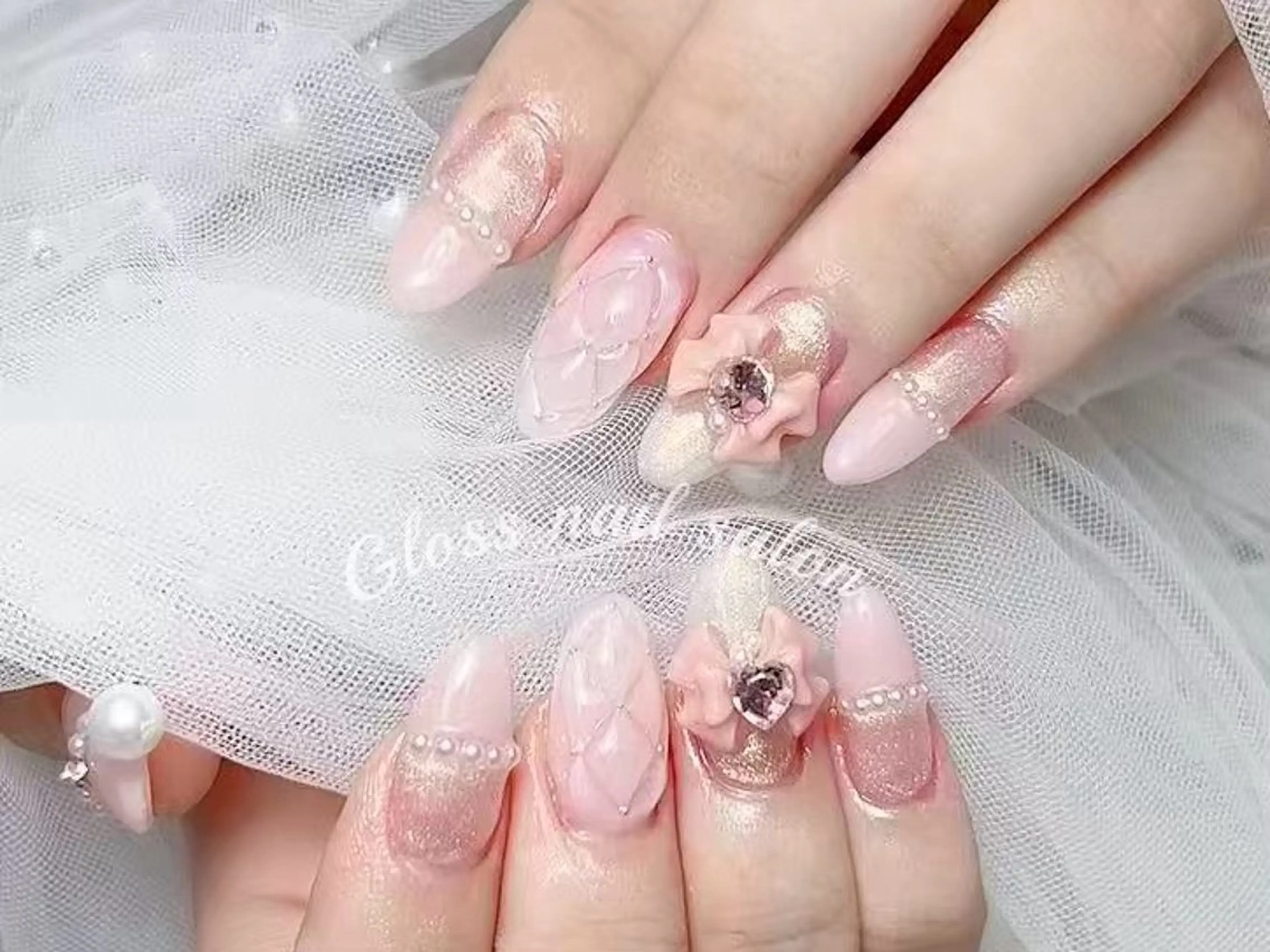 ネイル Gloss nail ジェル&長さだし専門のネイルデザイン