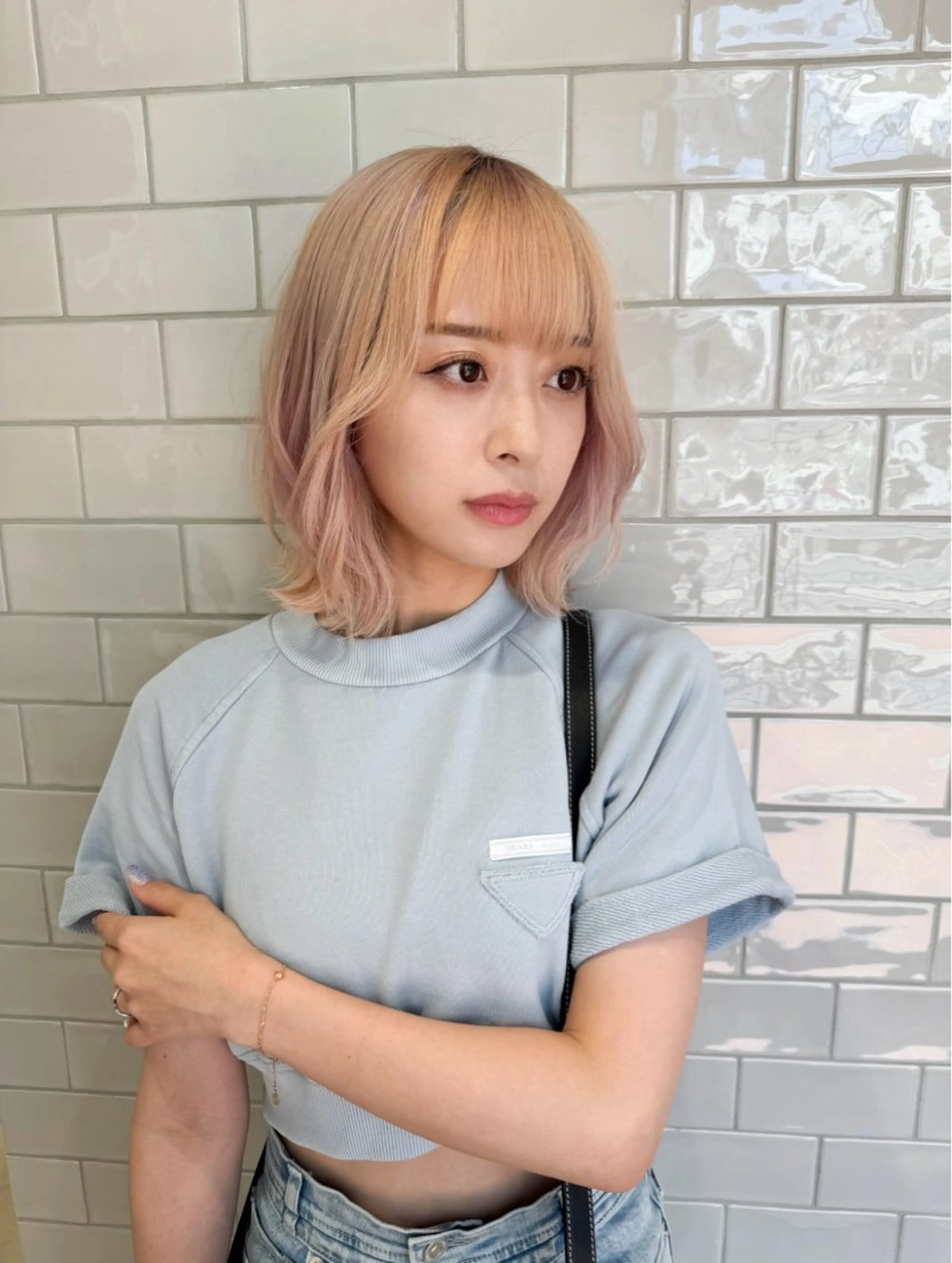 ショート ヘアカラー トリートメント share salon higashi umeda所属・大阪 美容師 林のヘアスタイル