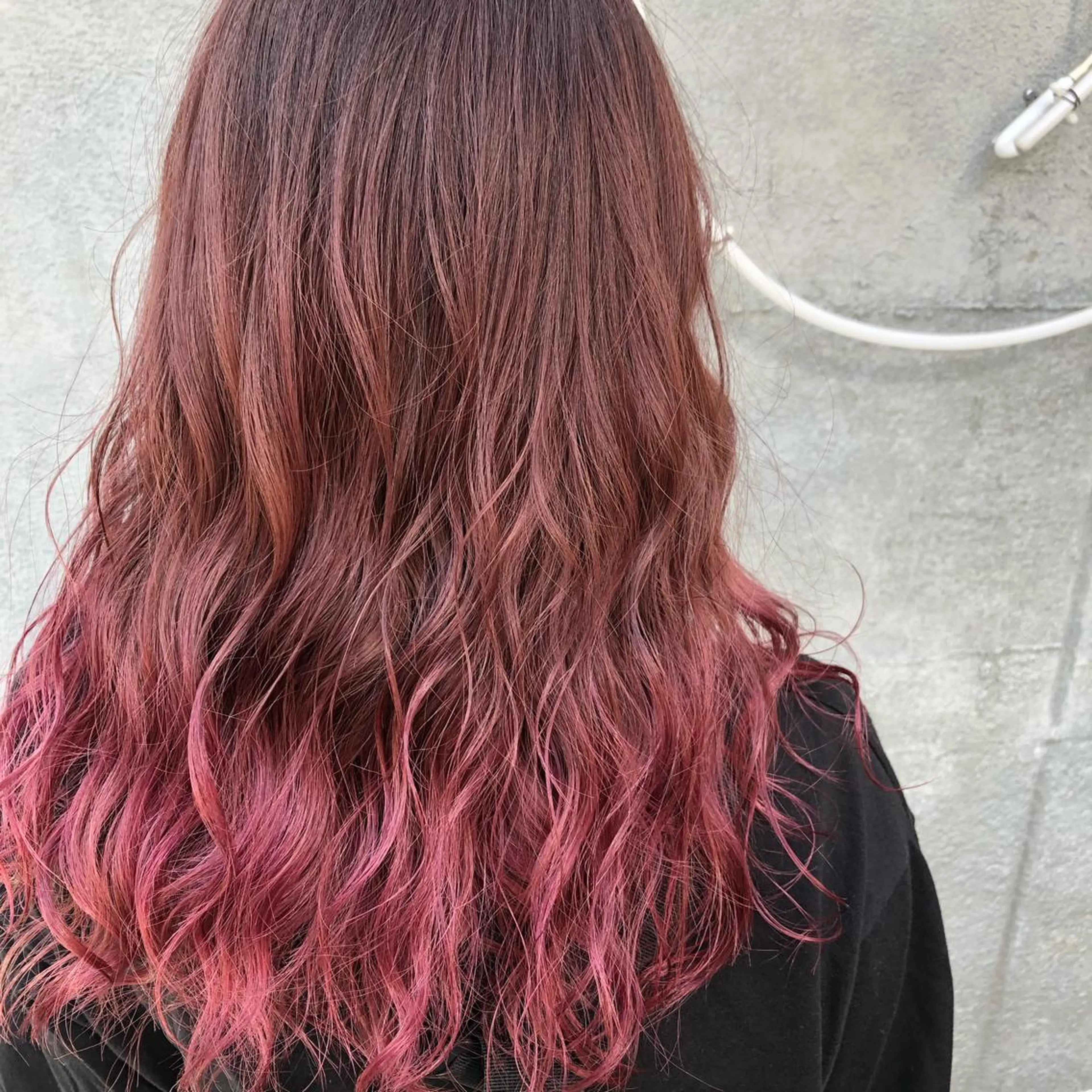 ロング カラー 梅田美容室 高山アヤのヘアスタイル