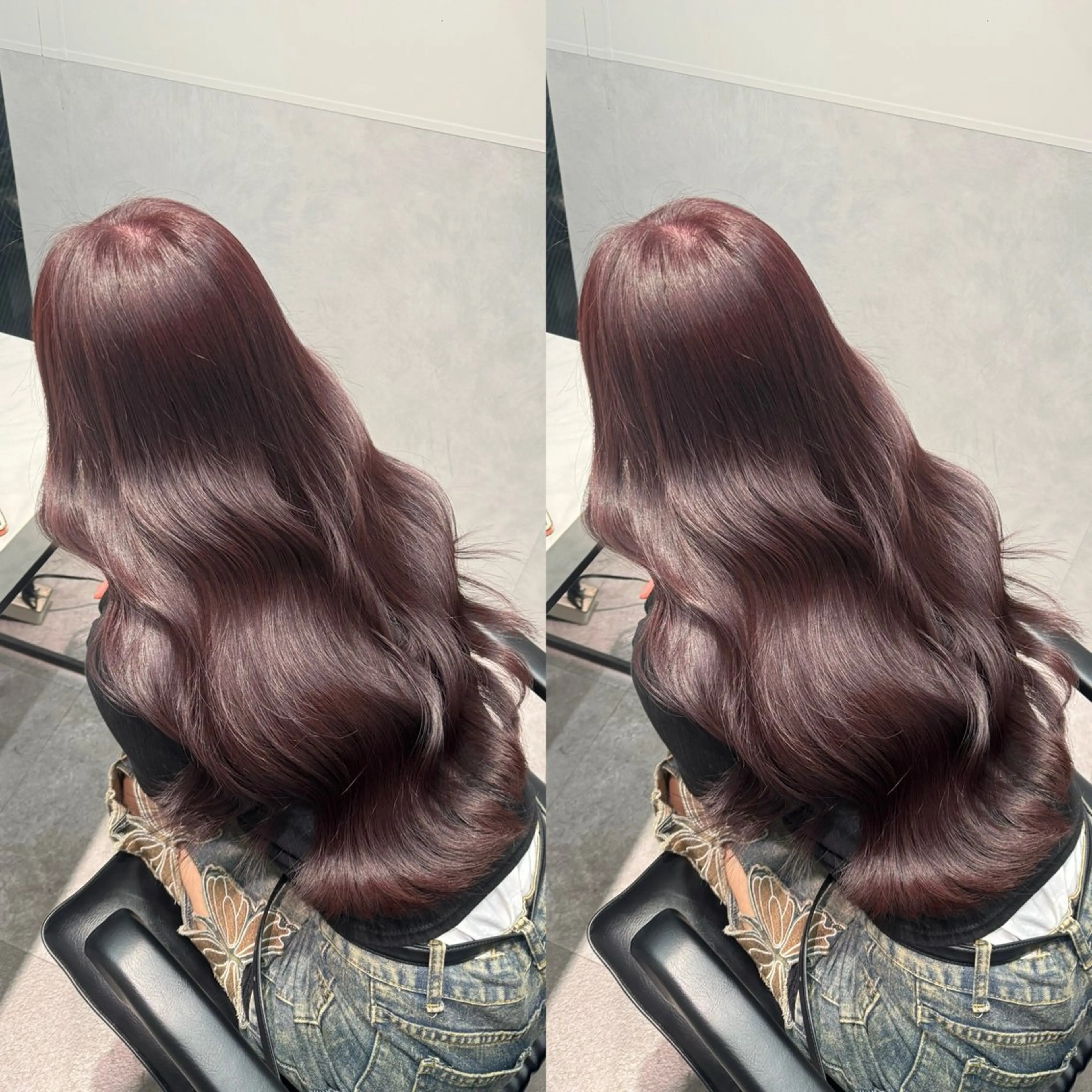 ロング ヘアカラー 🌟透明感カラー 🌟松岡勇輝のヘアスタイル