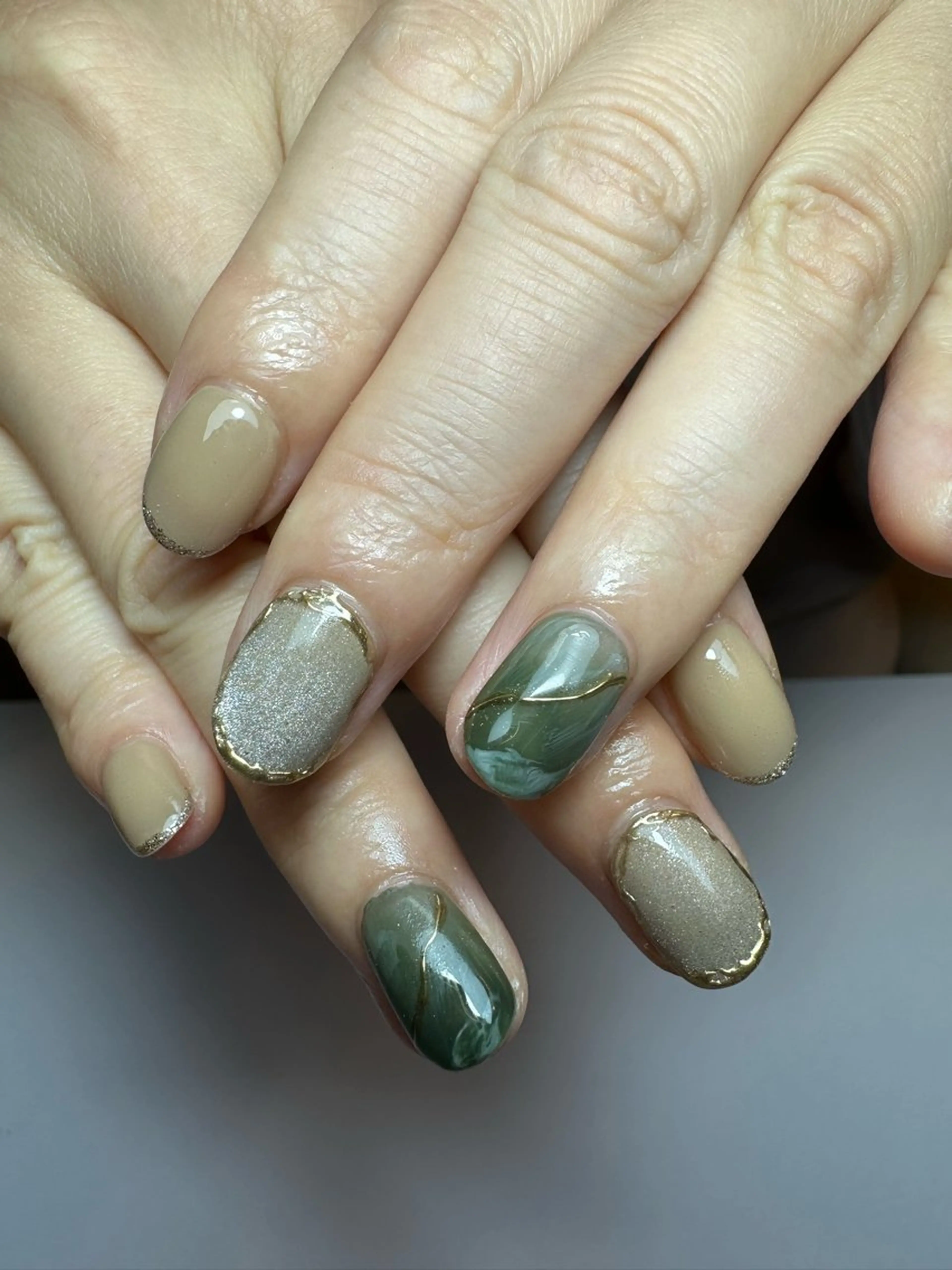ショート shandy nailのネイルデザイン