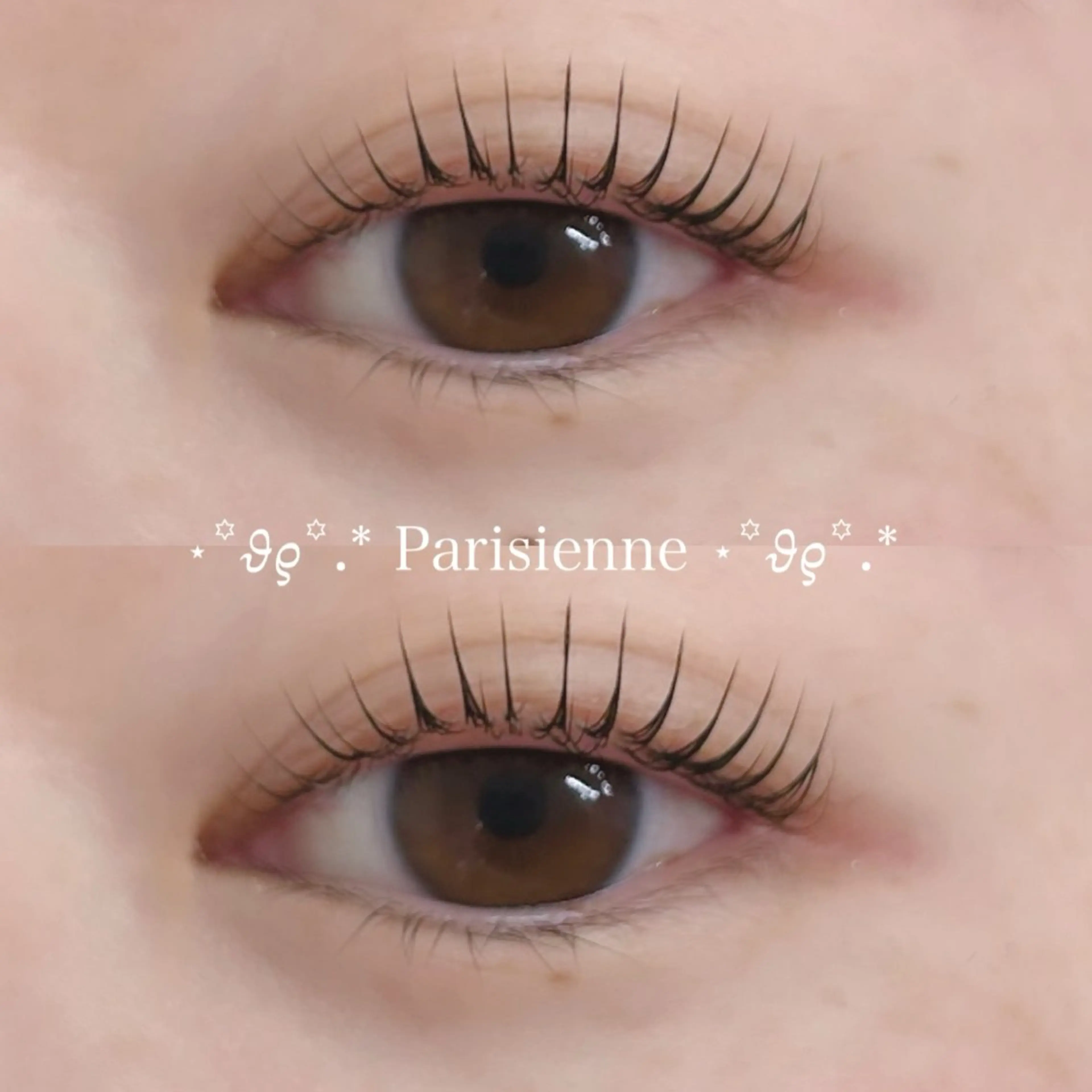 マツエク・マツパ 束感まつ毛 韓国風マツエク パリジェンヌラッシュリフト まつげパーマ 一重×まつ毛パーマ イトウ フウミのマツエク・マツパデザイン