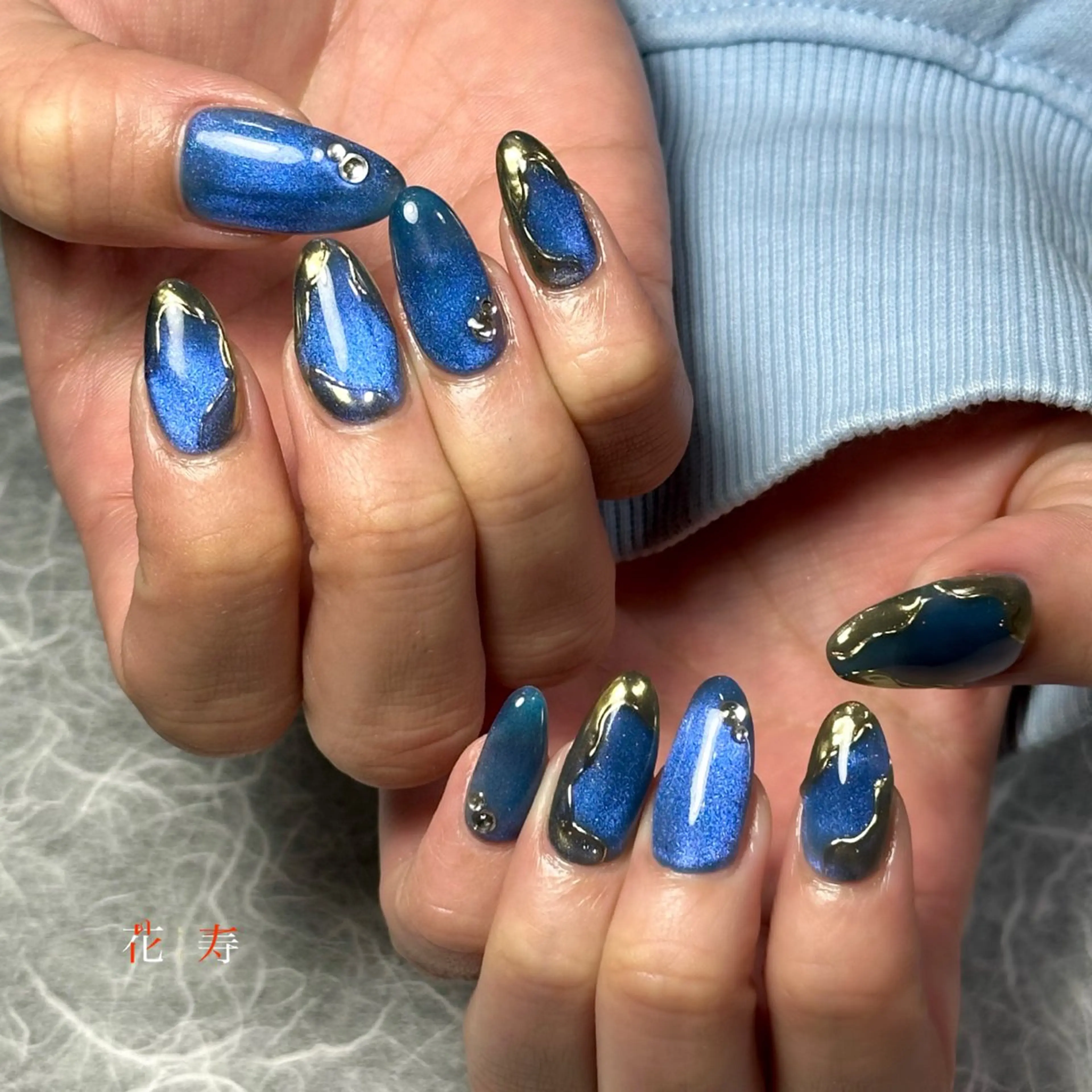 ネイル ハンドネイル 花寿-kaju- s.のネイルデザイン