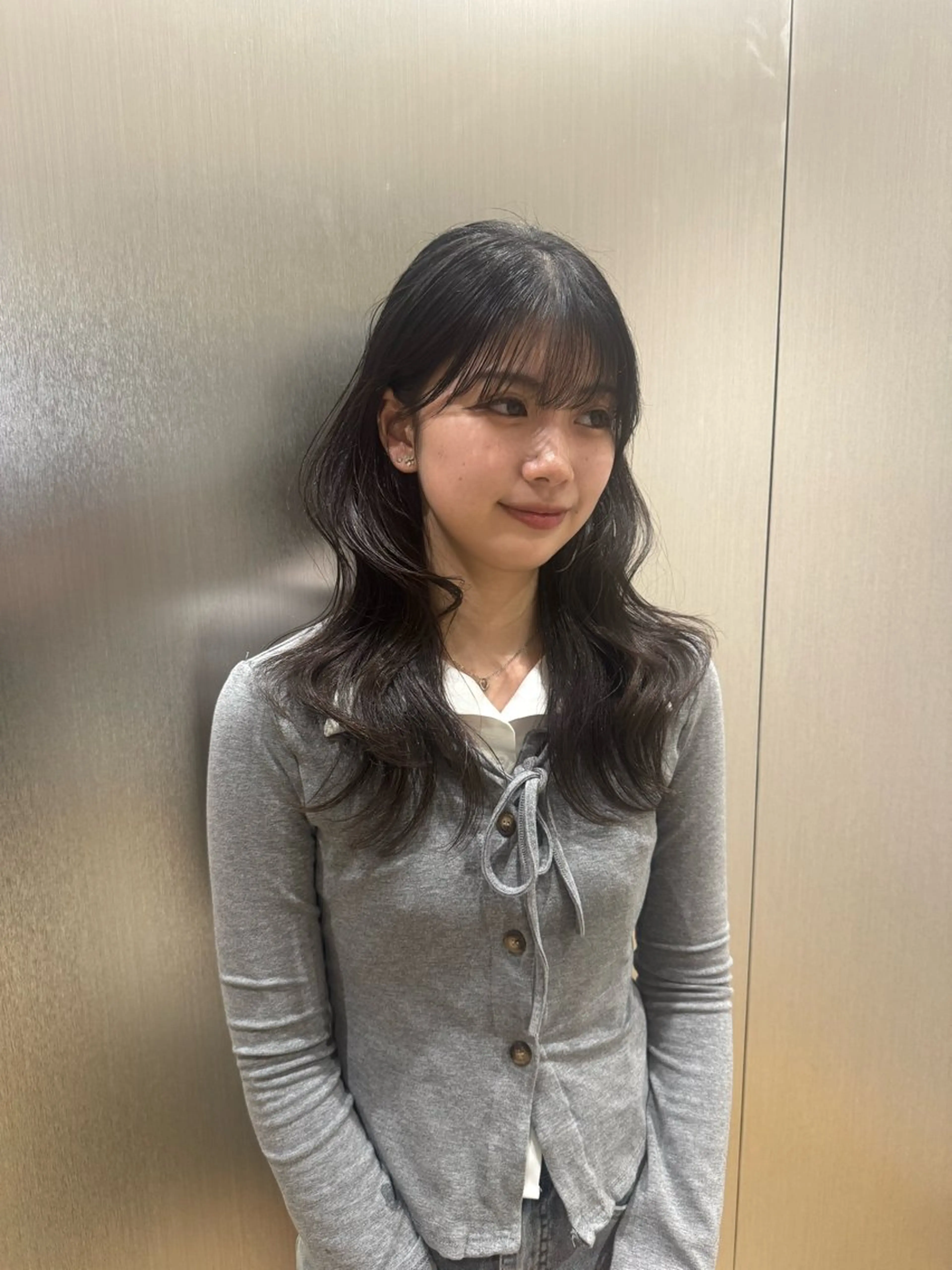 ロング カット トリートメント レイヤー・ブリーチ kiyotoshiのヘアスタイル