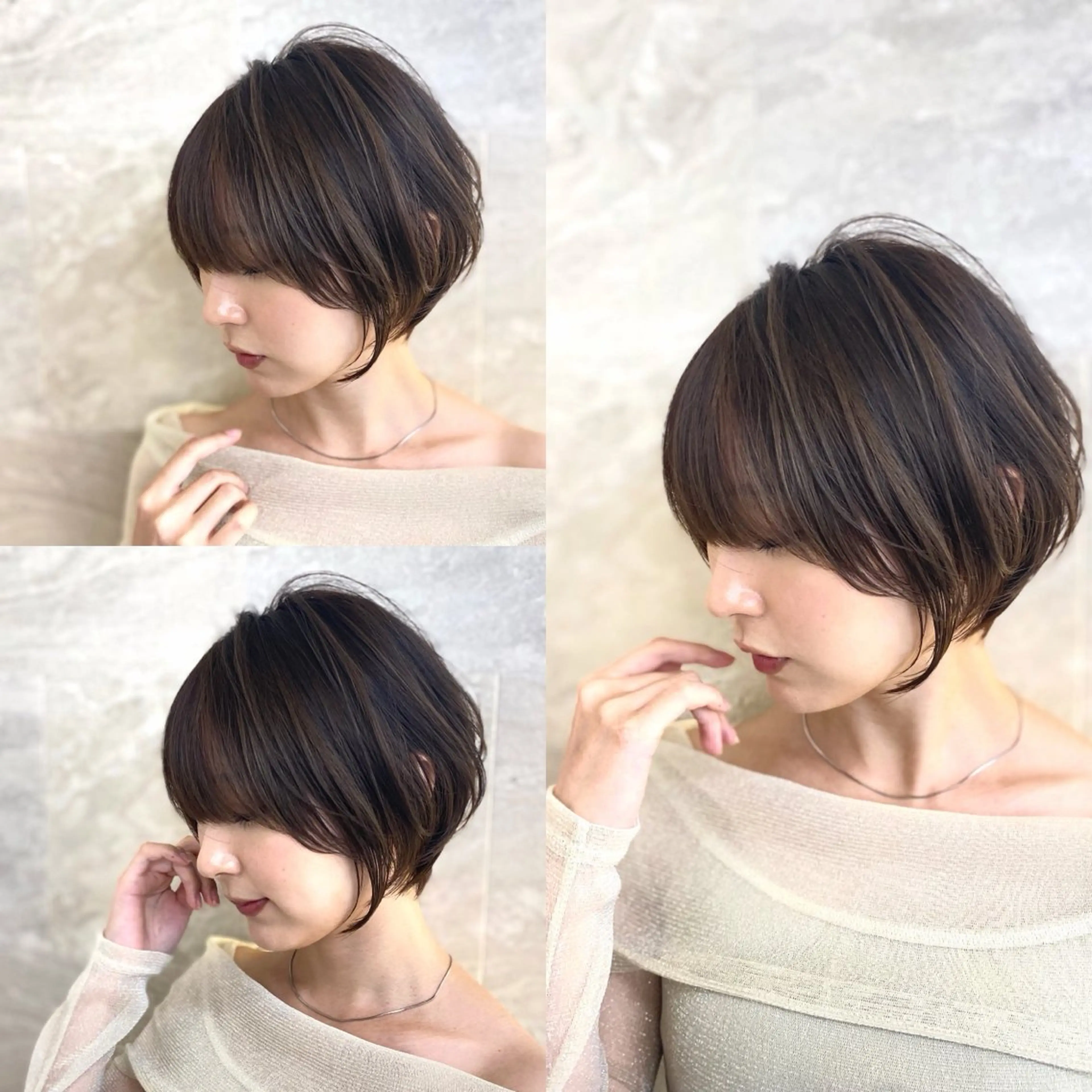 ショート ショート×顔周り× 縮毛矯正/Jirouのヘアスタイル