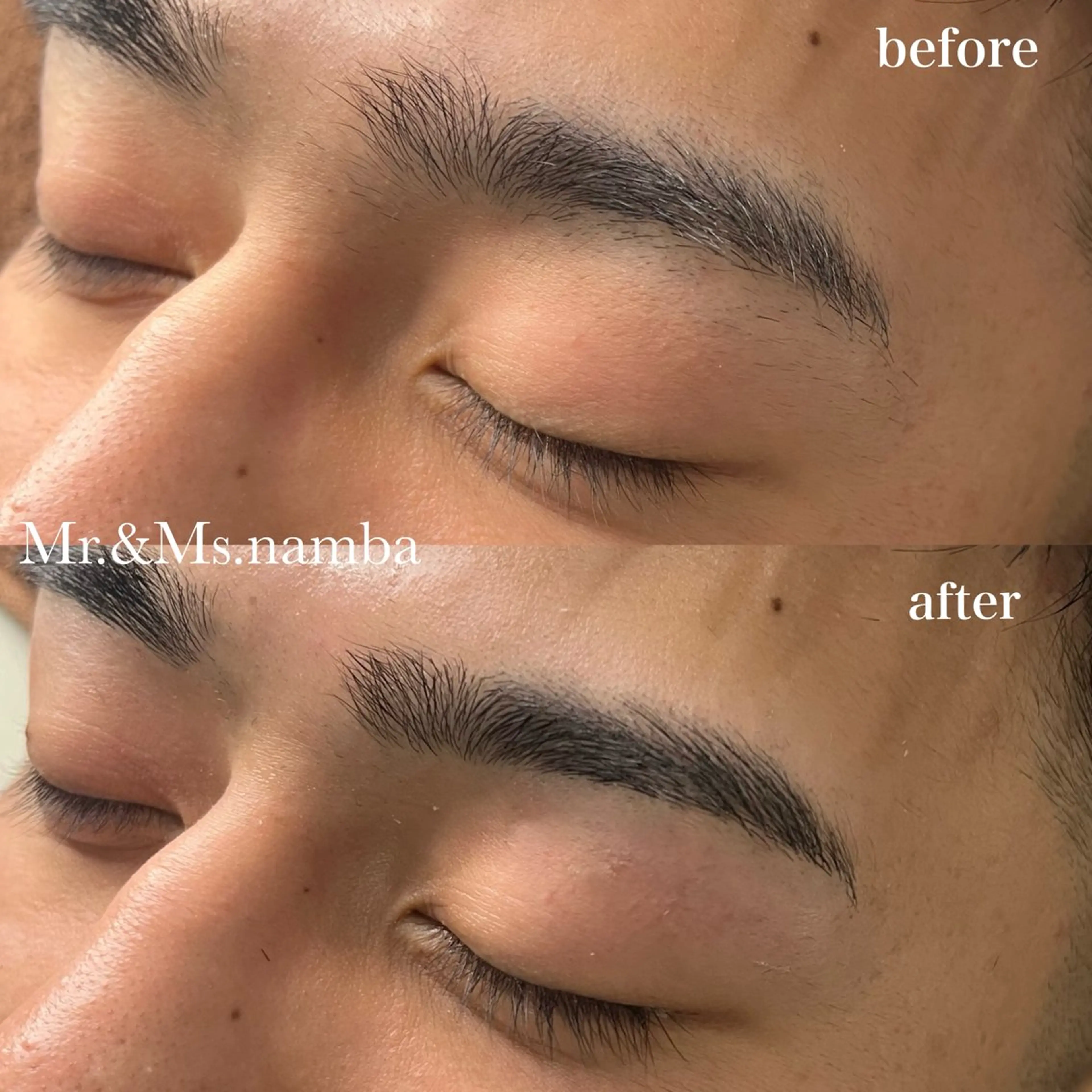 アイブロウ ワックス脱毛 Mr.&Ms.脱毛 /眉毛/りかこの眉毛・アイブロウイメージ