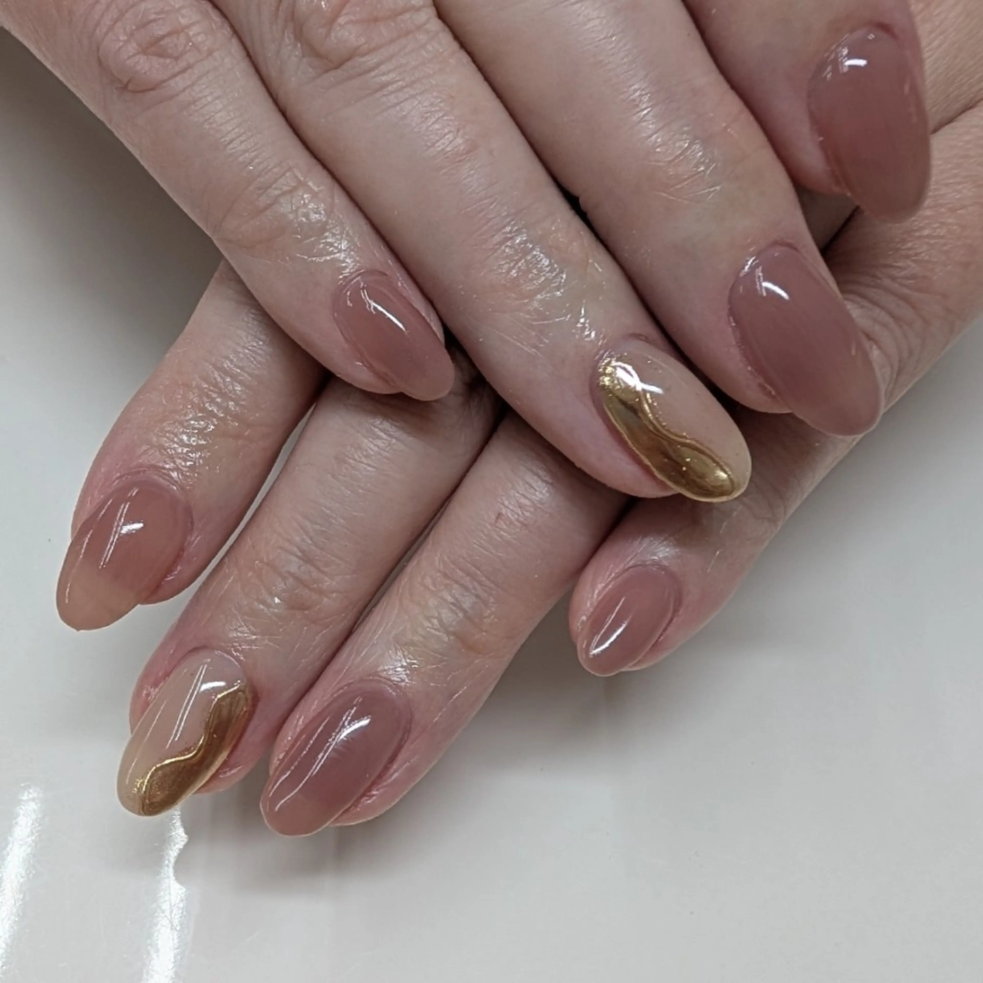 ネイル ハンドネイル ネイルサロン Amie　〜アミ〜所属・ᑎᗩIᒪ｜ᗰIᗰI｜ _५✍️Satou.のネイルデザイン