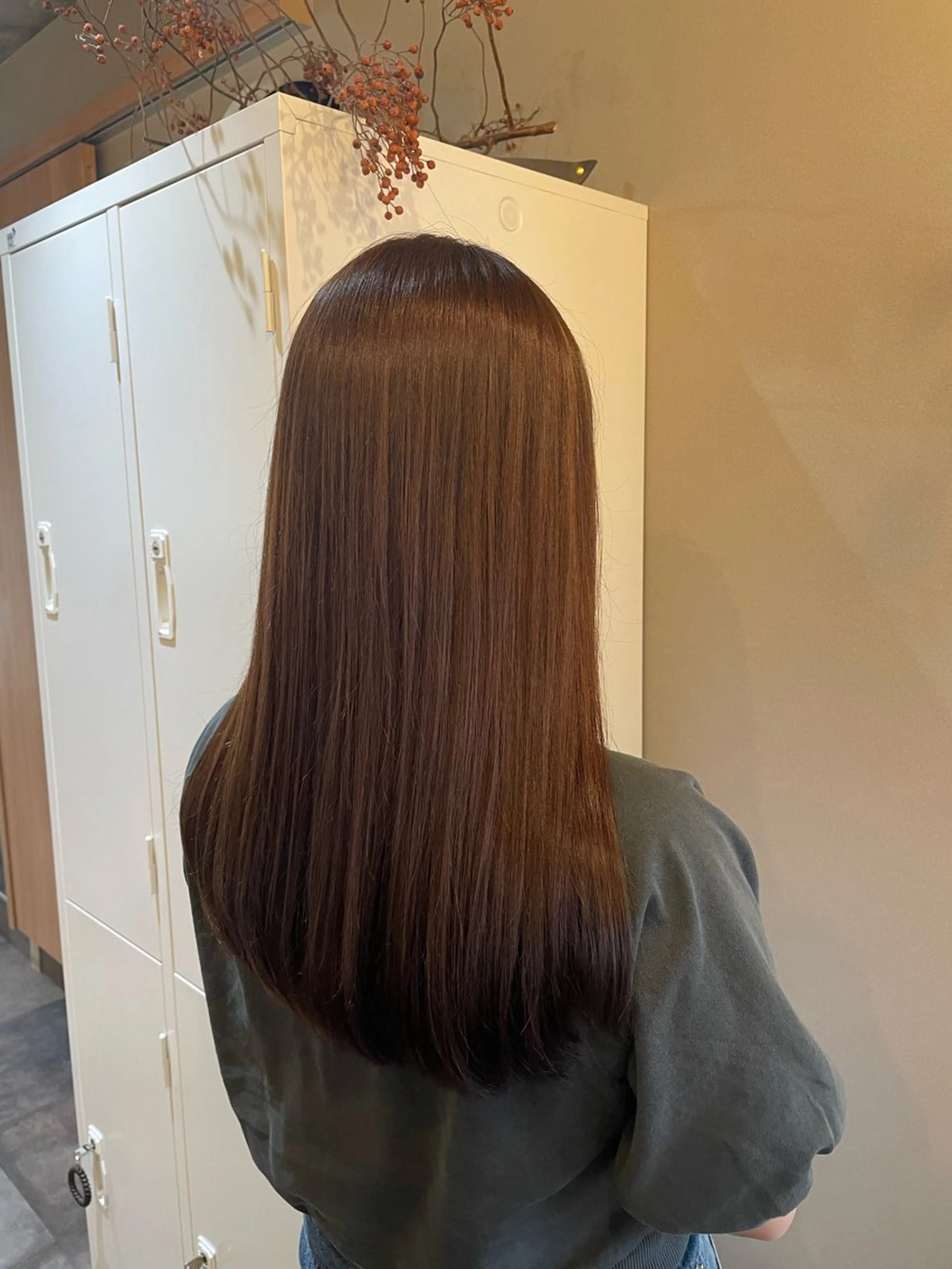 ロング 縮毛矯正 カット 縮毛矯正 トリートメント ⛲️every 🌼 平子 歩美 ☺︎のヘアスタイル