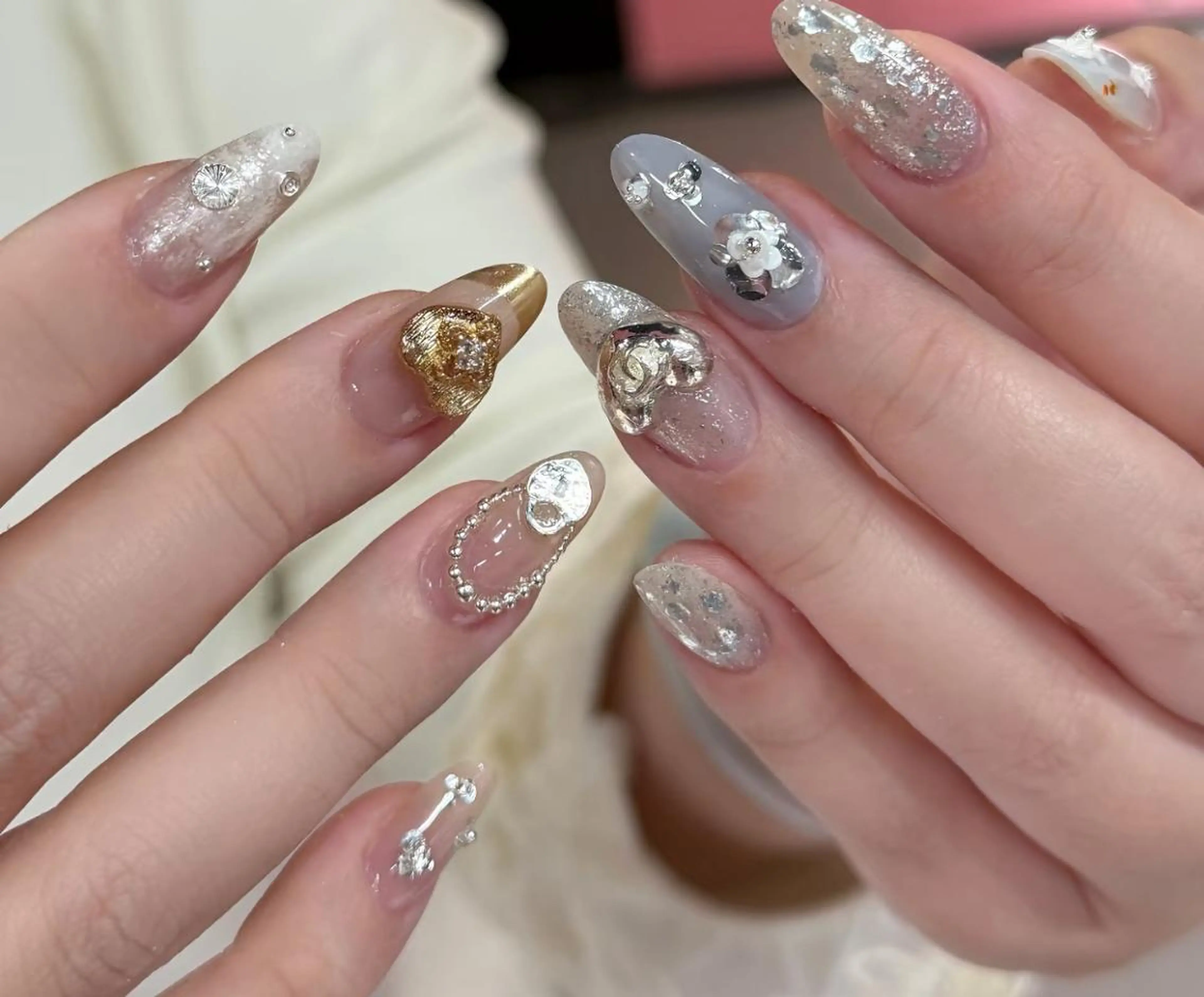 ネイル ハンドネイル By moonネイル 🌷ワンホン/韓国風のネイルデザイン