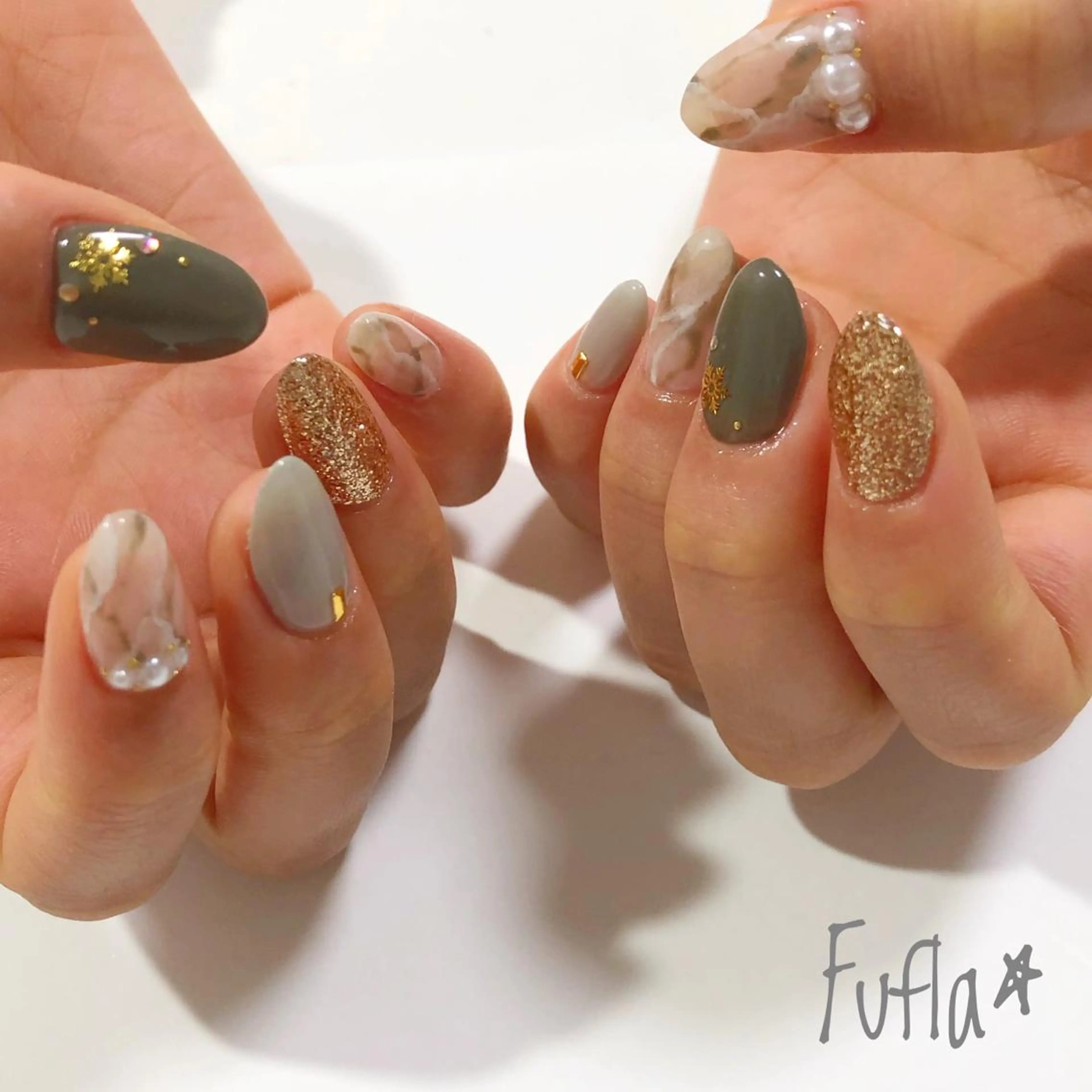 ネイル プライベートサロン Fuflaのネイルデザイン