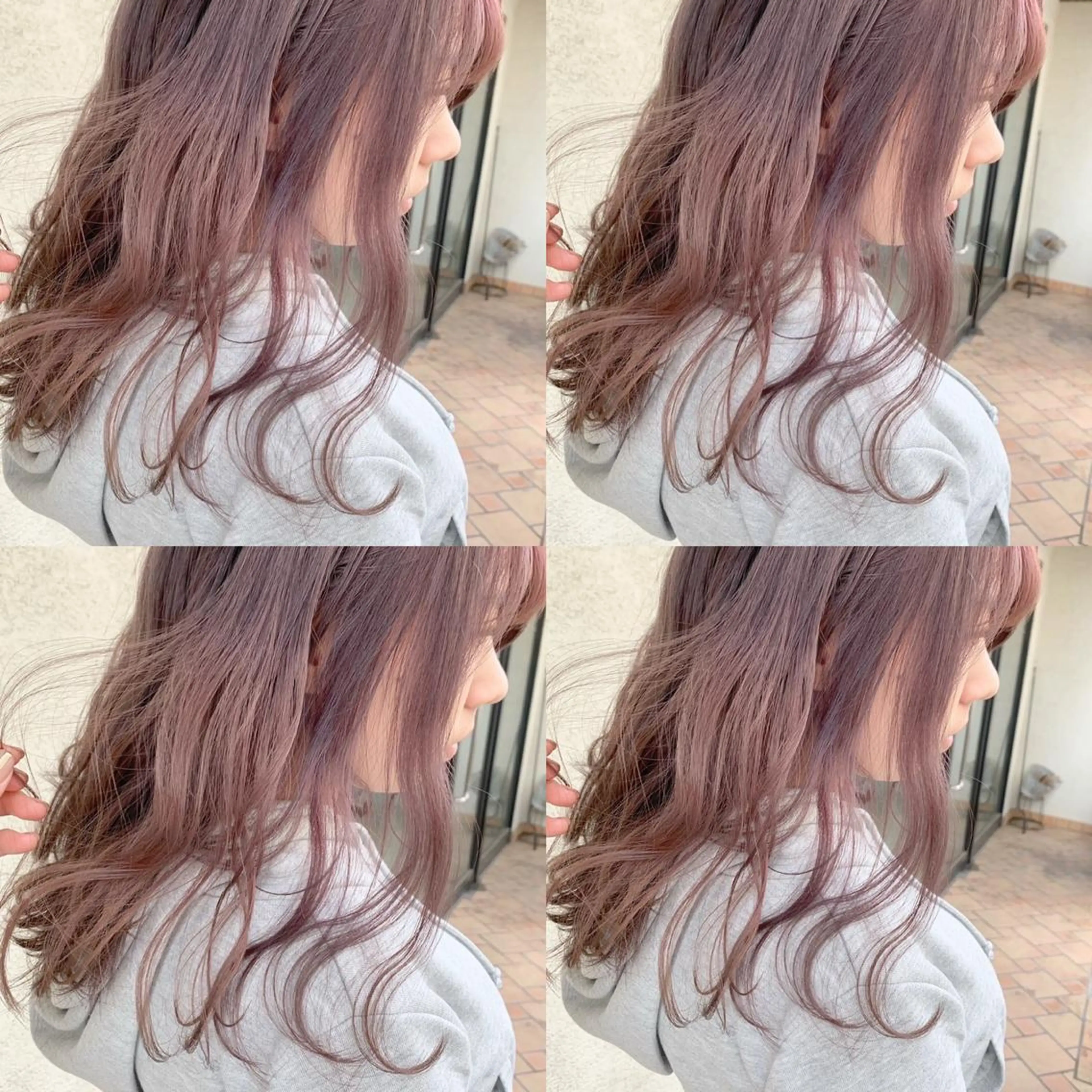 ロング カラー アブアイ所属・艶髪・酸性ストレート フリツのヘアスタイル