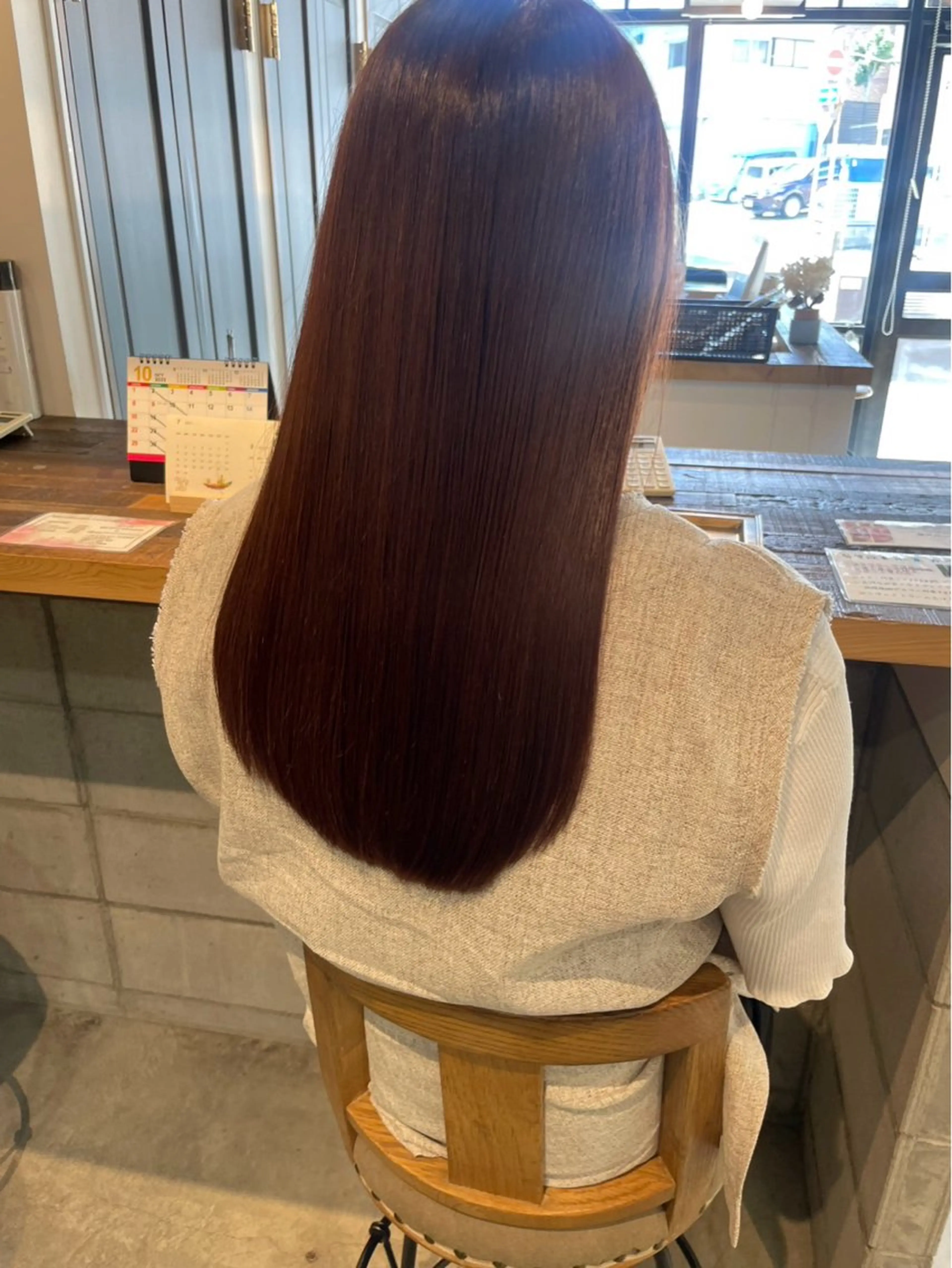 【🎀ミニモ限定🎀】カット＋ファッションカラー＋色持ちアップ3STEPトリートメントの写真