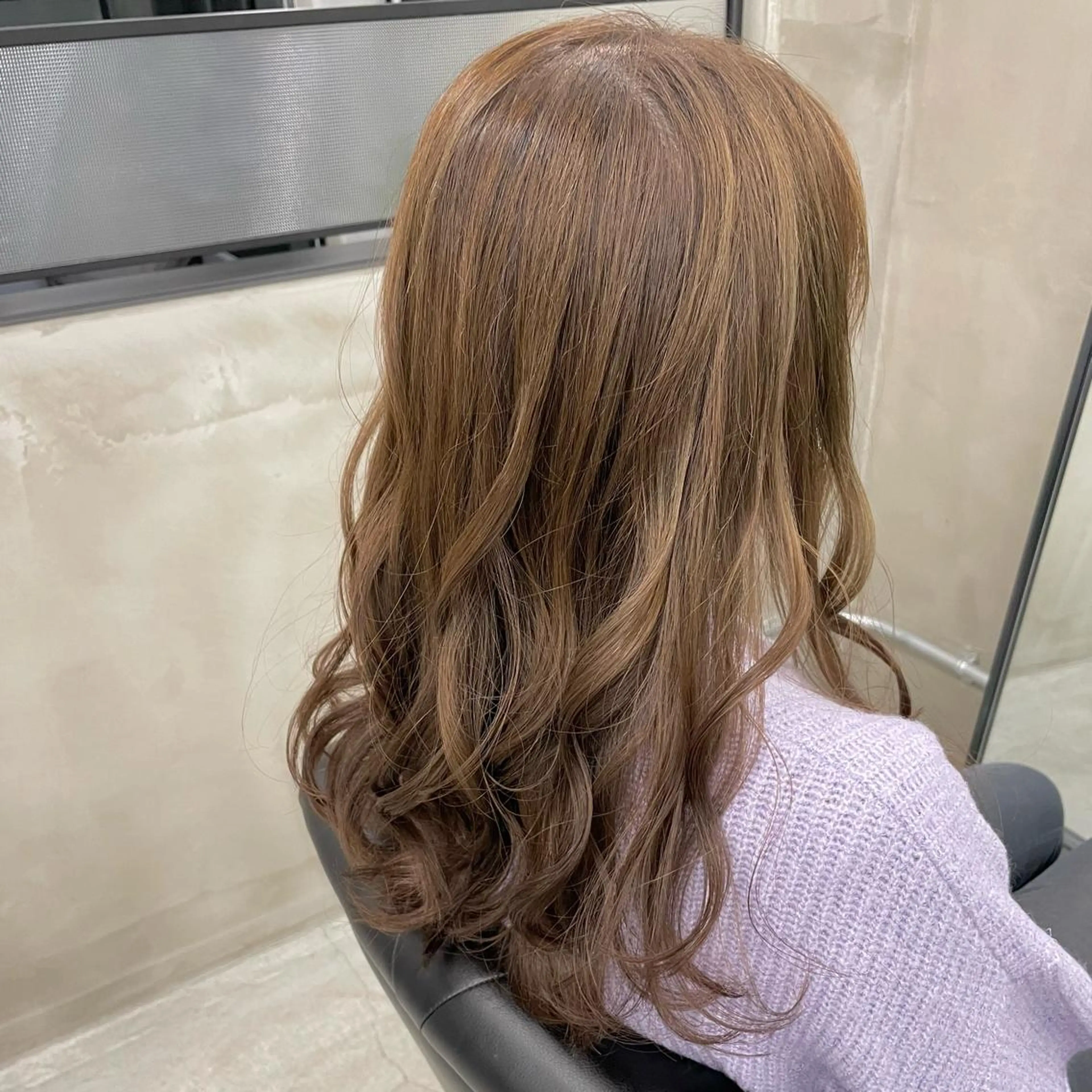 ミディアム カラー いなみね はるきのヘアスタイル
