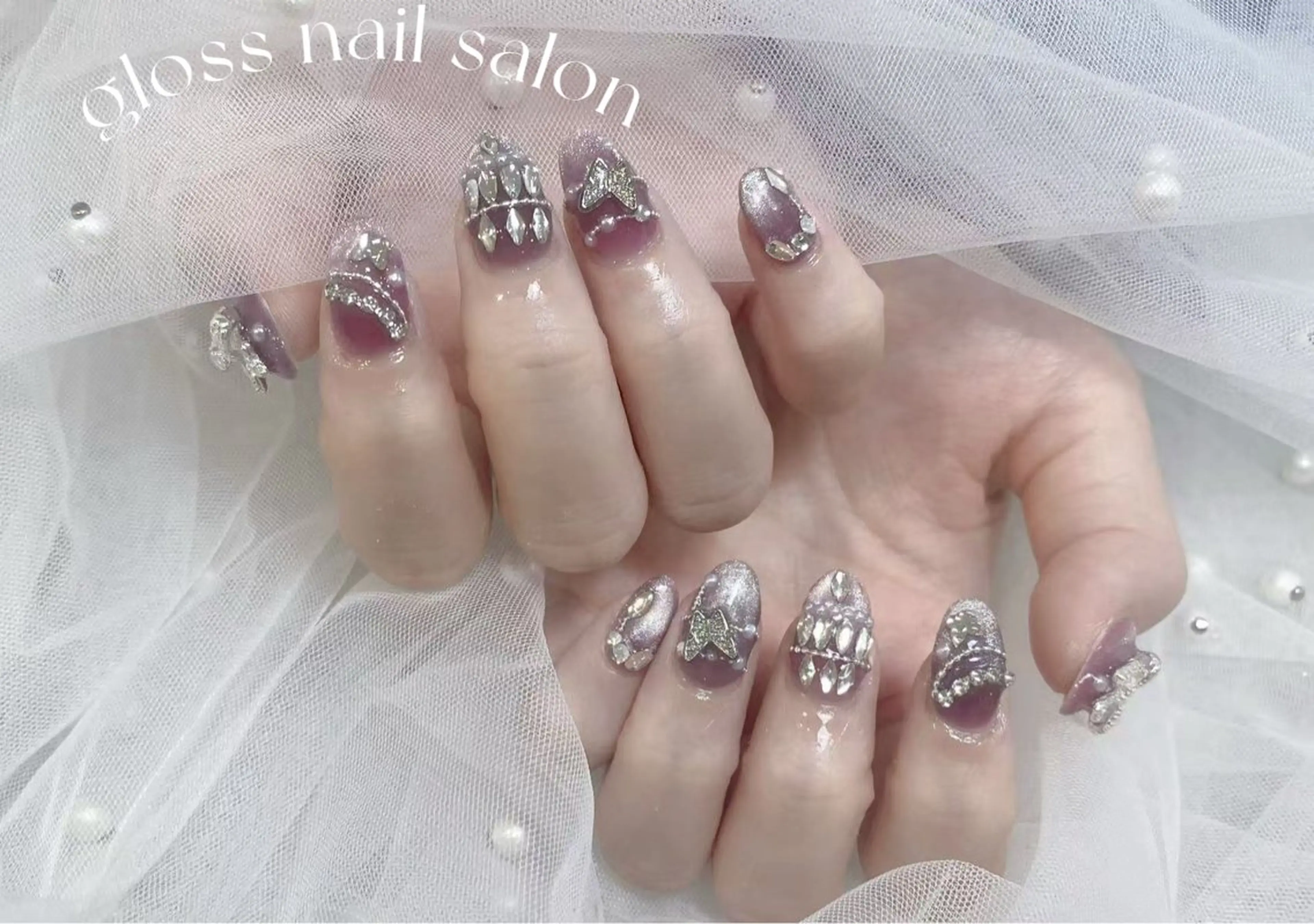 ネイル ゆり🌷 gloss nailのネイルデザイン