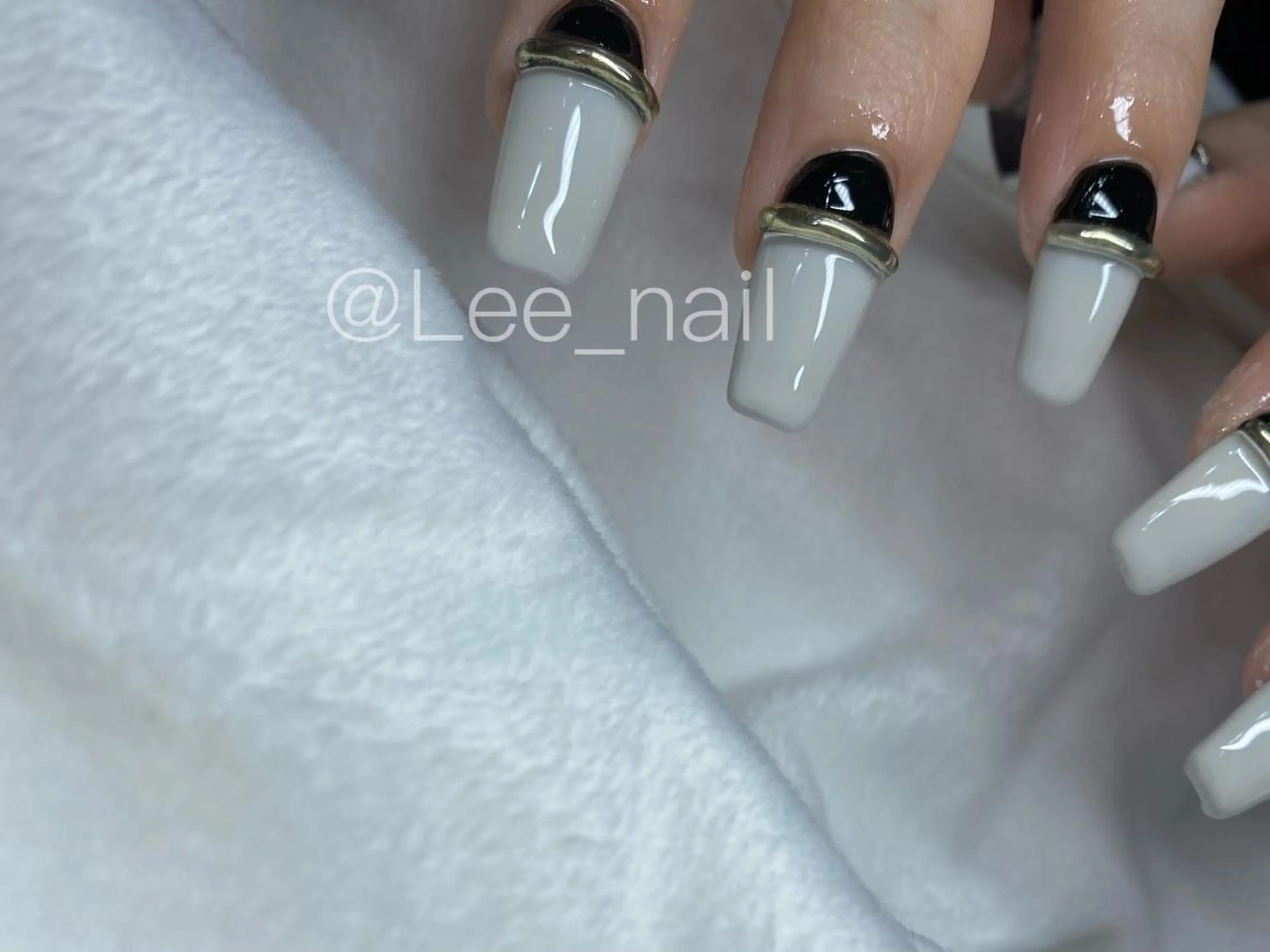 ネイル 長さ出し スカルプネイル ハンドネイル Lee_ nailのネイルデザイン