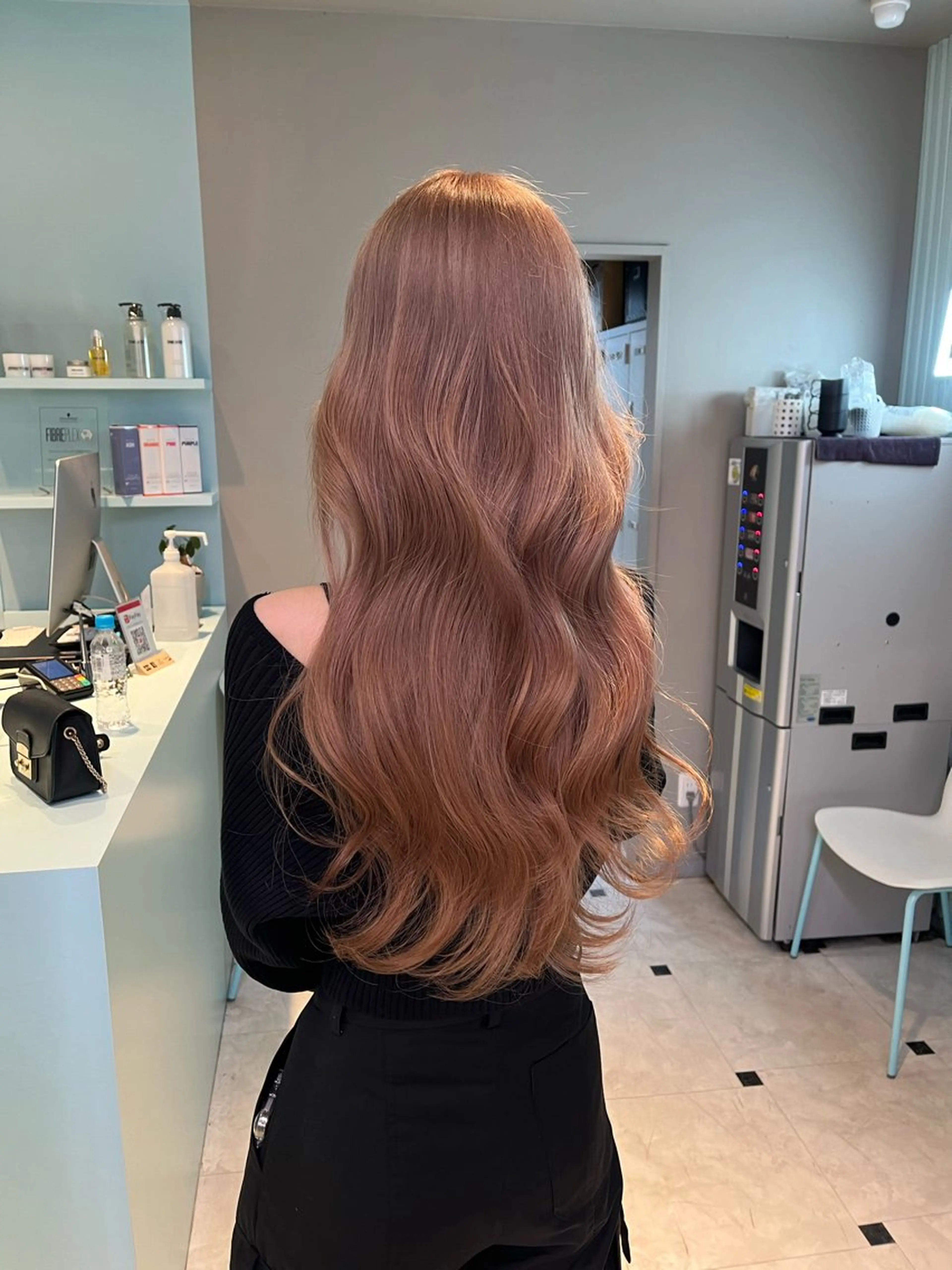 ロング カラー ヘアカラー トリートメント ブリーチカラー 🩵MIZUKIのヘアスタイル