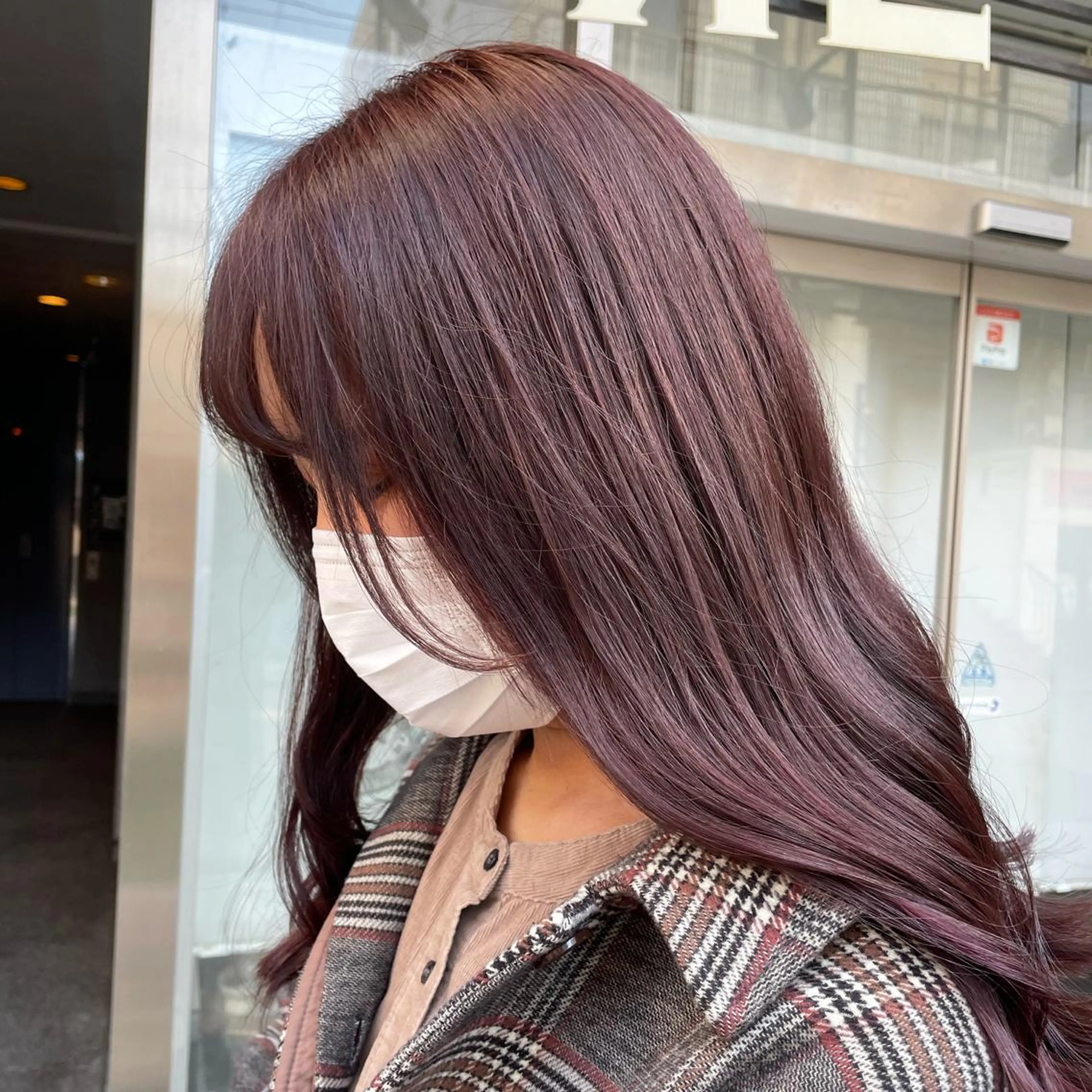 ロング ヘアカラー CHiC ミサキのマツエク・マツパデザイン