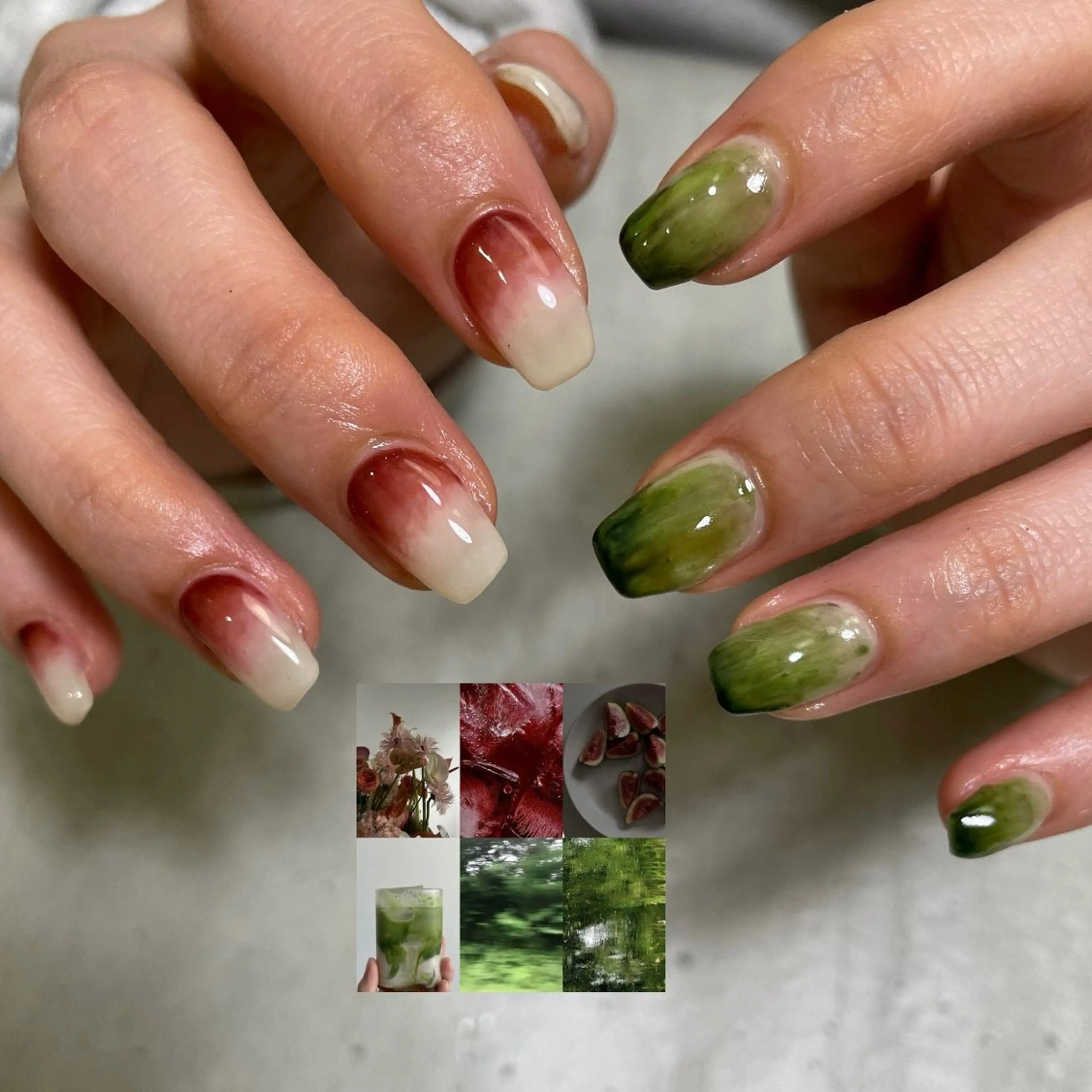 ネイル ハンドネイル RooM tani /個性派ニュアンスのネイルデザイン