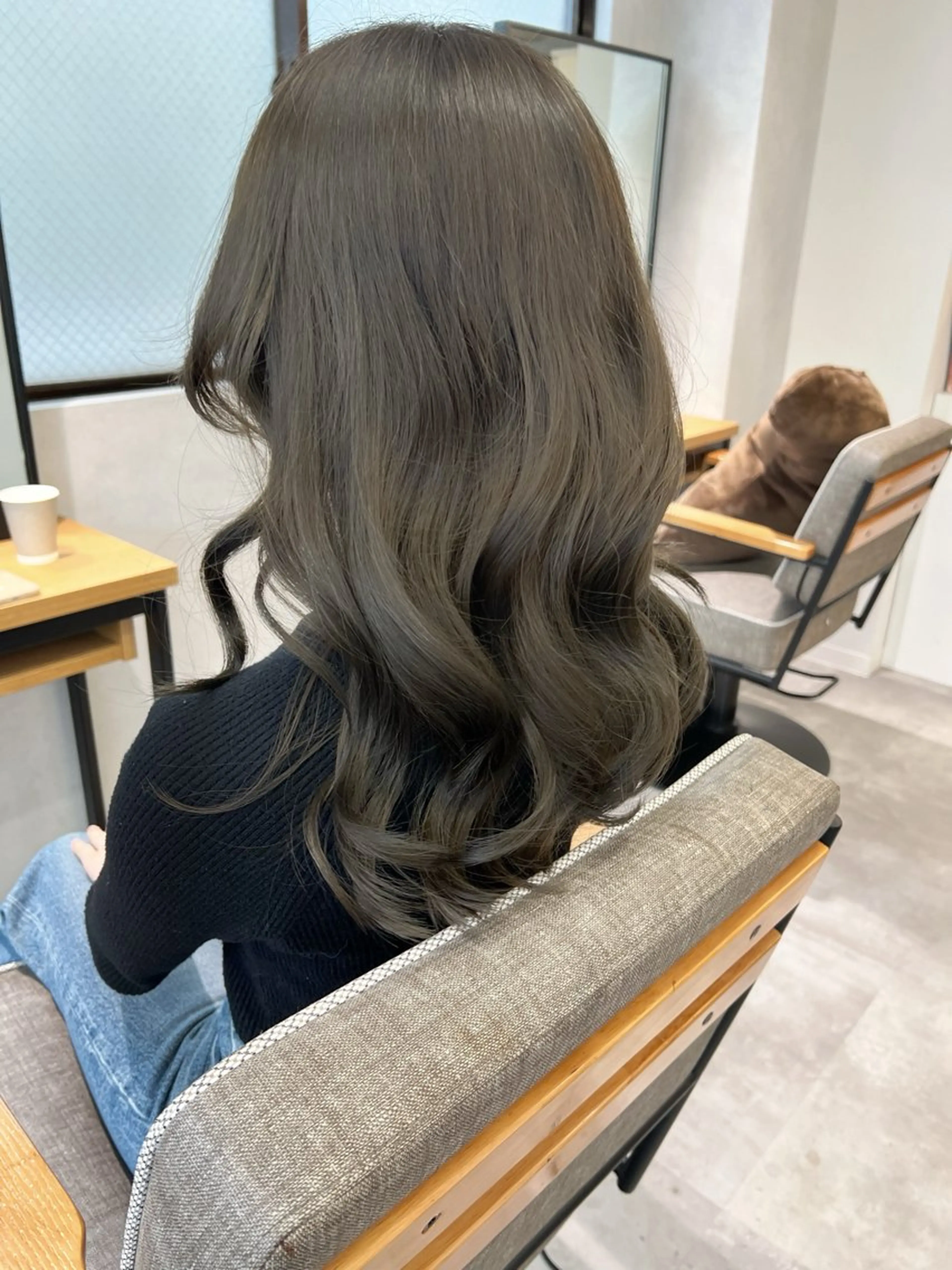 ミディアム カラー ヘアアレンジ ヘアカラー トリートメント 🌿ダブルカラー/ 明大前/中村渓太のヘアスタイル