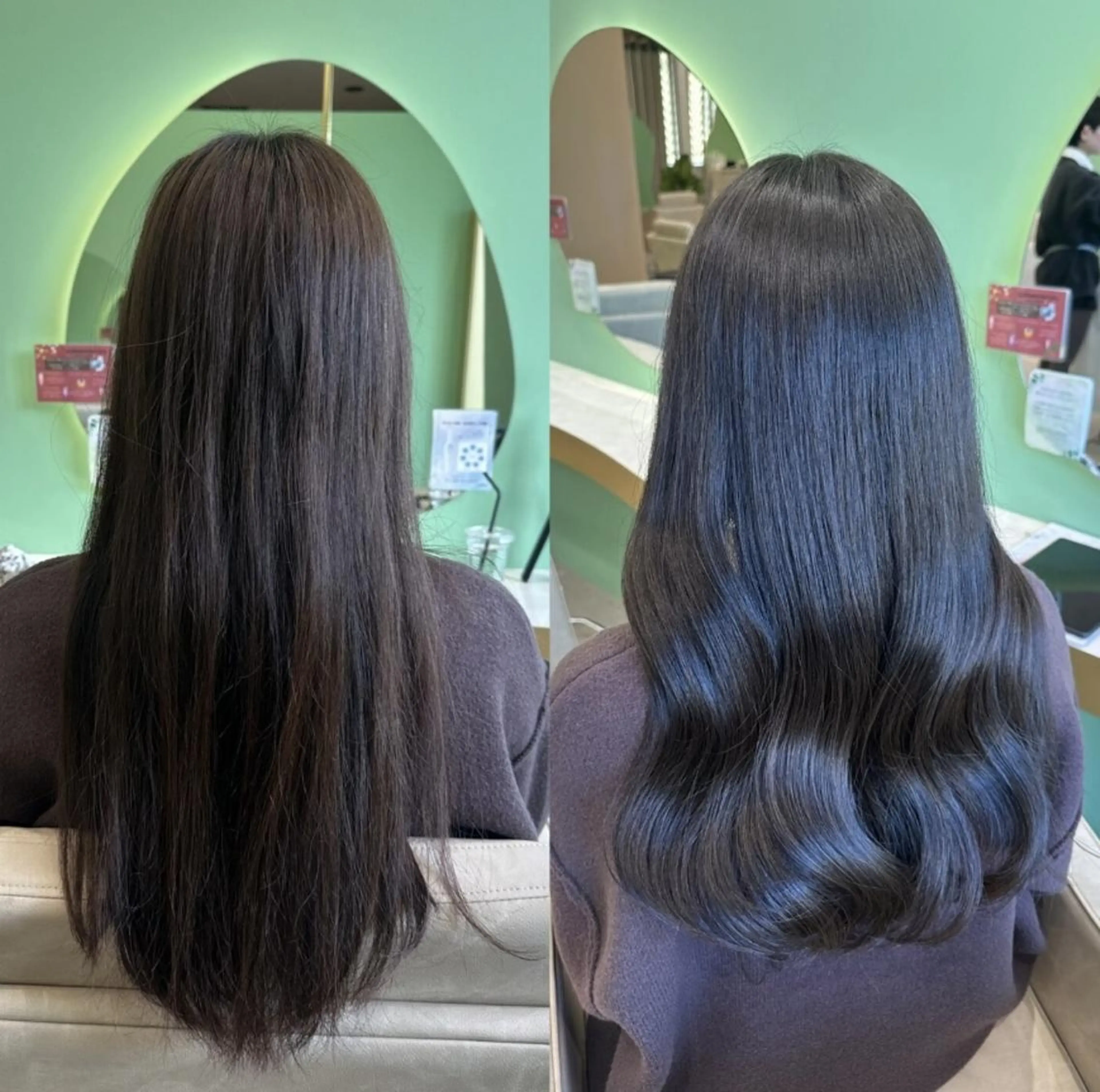 ロング カラー レイヤー×顔周り/ 髪質改善/川上京香のヘアスタイル