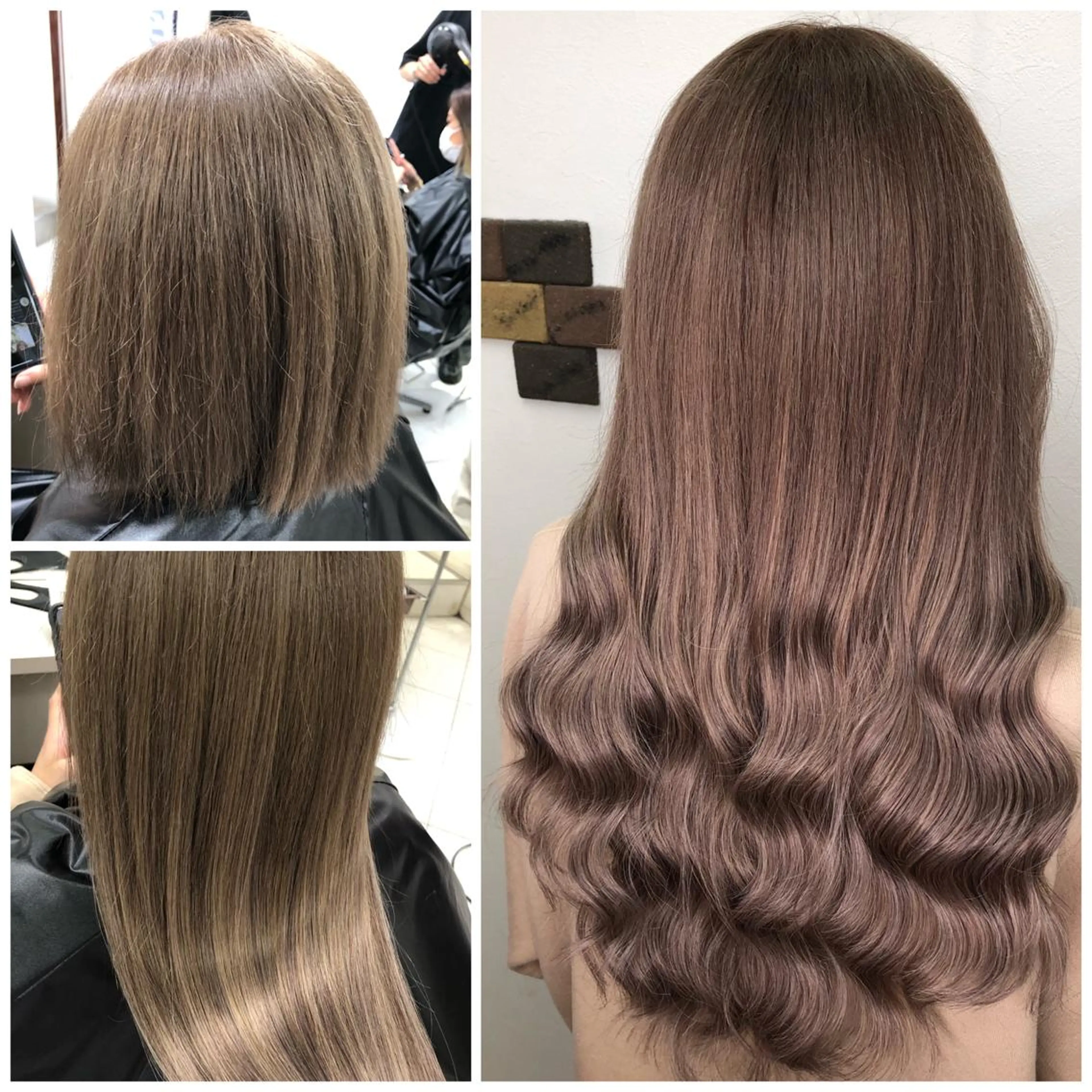 ロング カラー ヘアカラー エクステ MAKO ❤️🔥NEXTのヘアスタイル