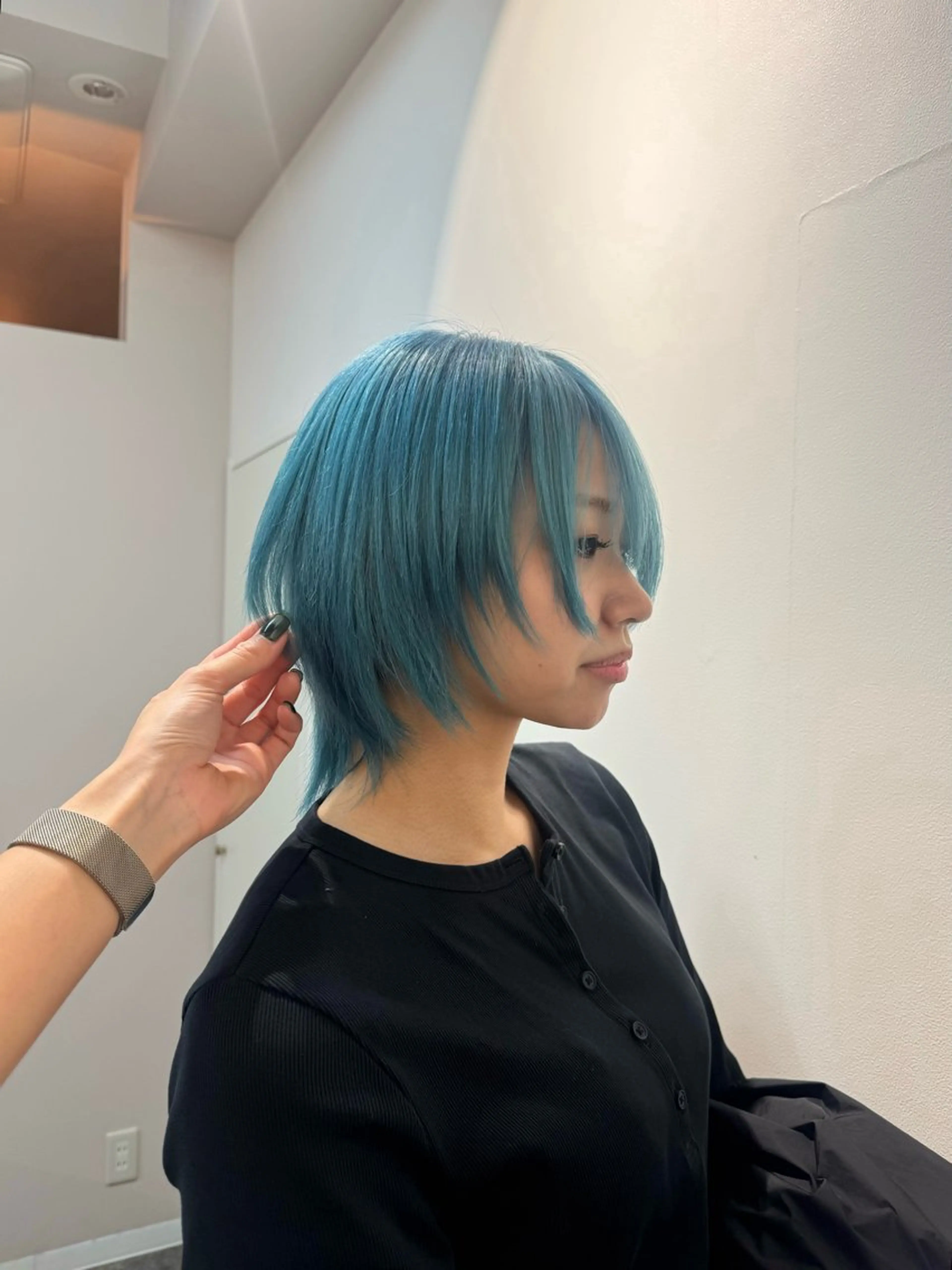 【カット+カラーモデル】🎀🫧🪄ショートレディース　カラー＋カット ¥3000 ※ショート女性限定※の写真