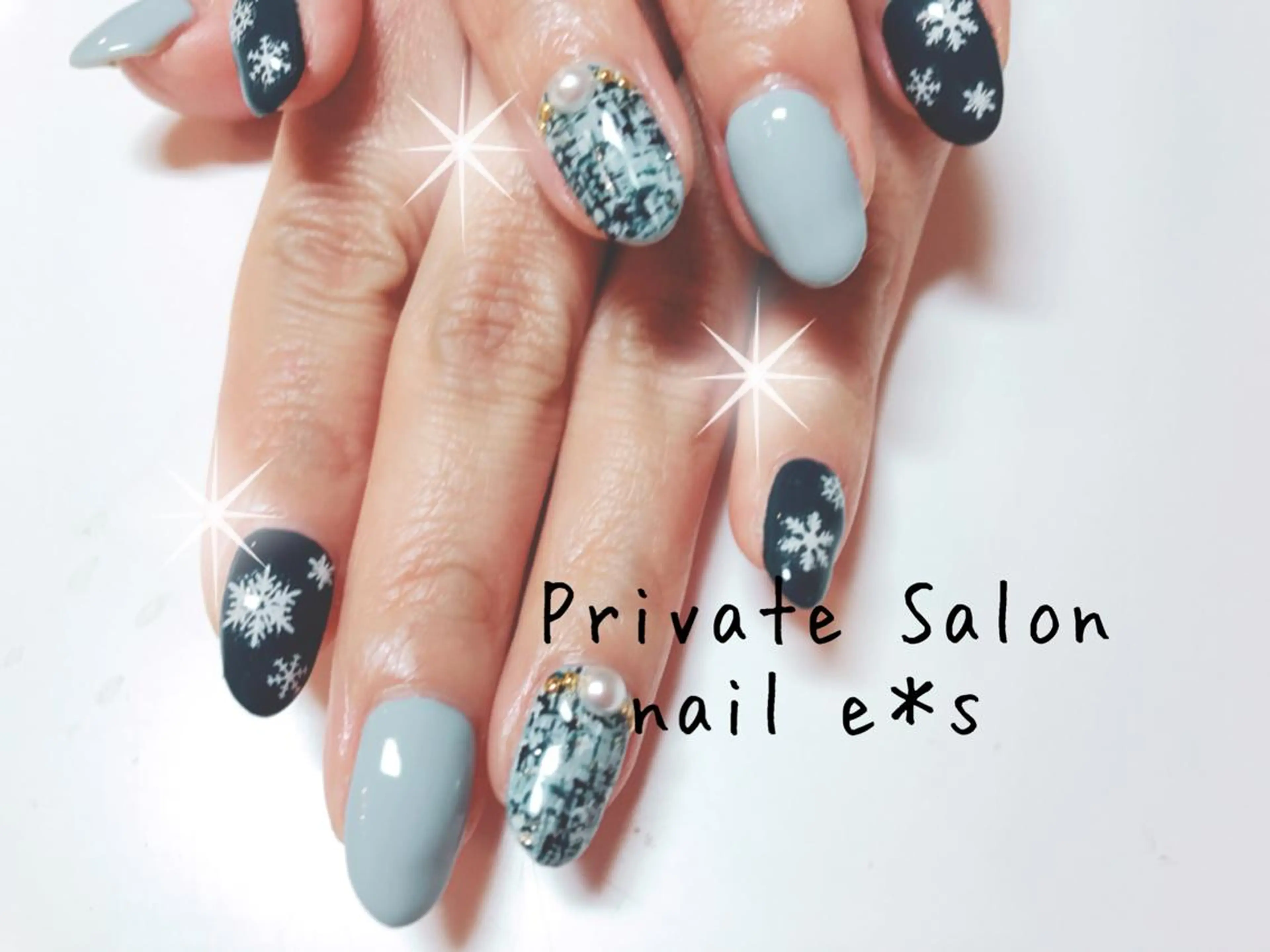 ネイル ハンドネイル サロン ド イロハ所属・サロンドイロハ e.satoのネイルデザイン