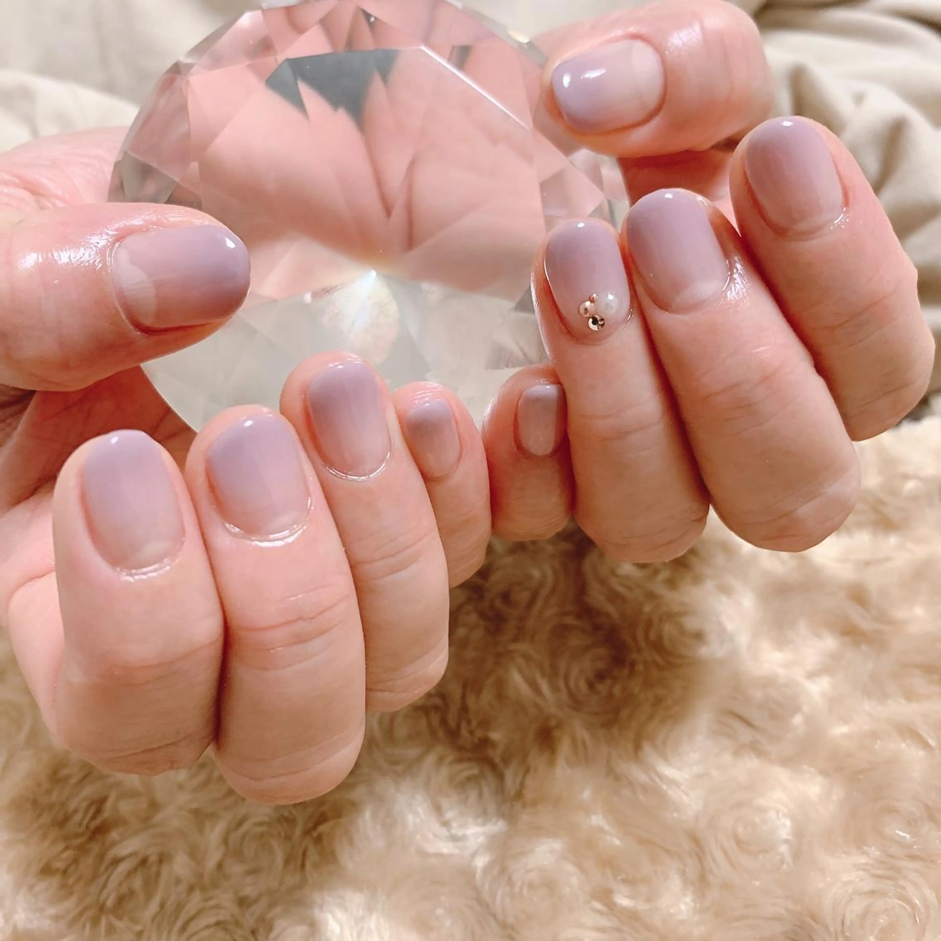 ネイル グラデーション ＆ meのマツエク・マツパデザイン