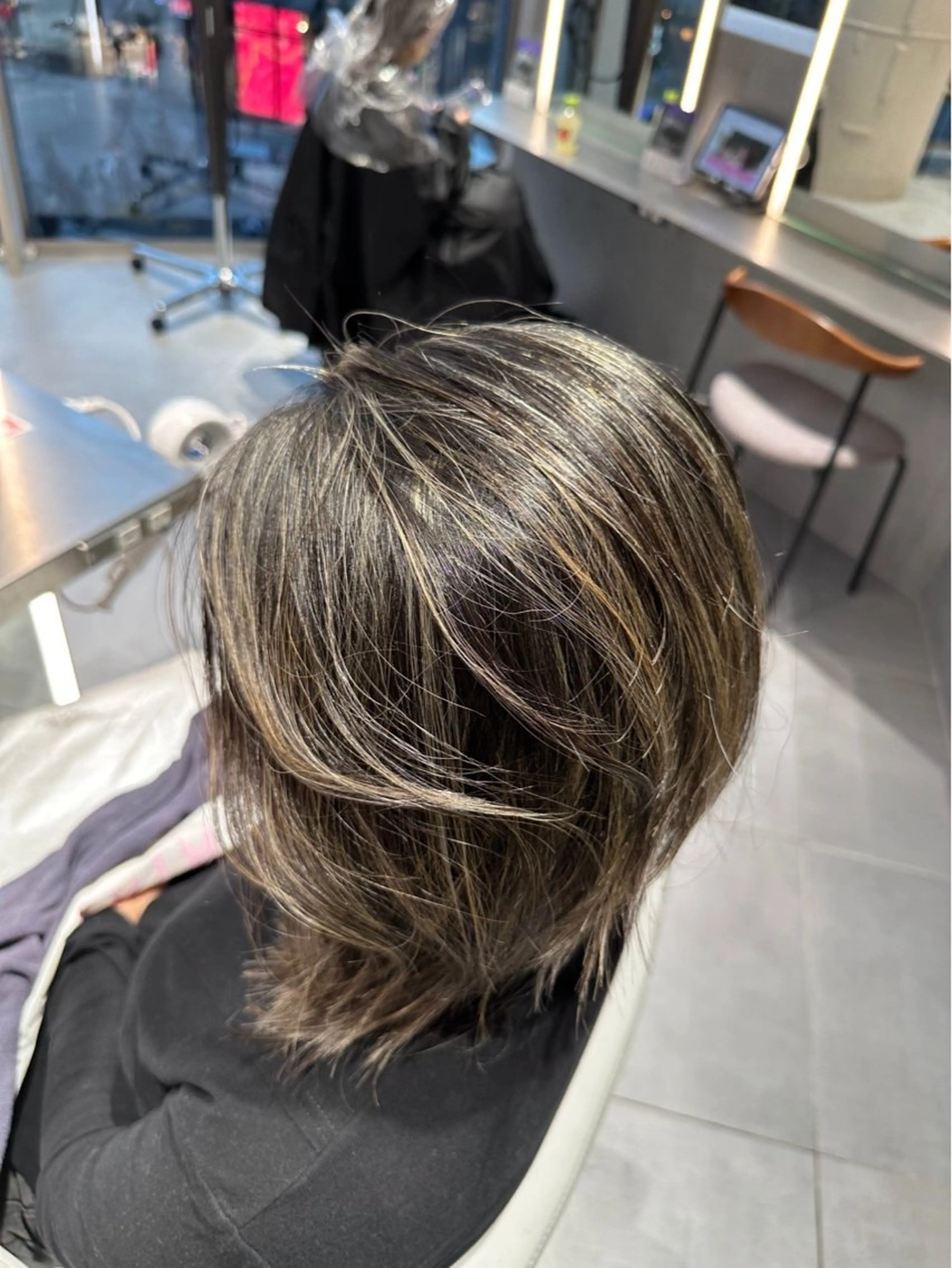 カラー ショートボブ・メンズ ☘️寺本彗人のヘアスタイル